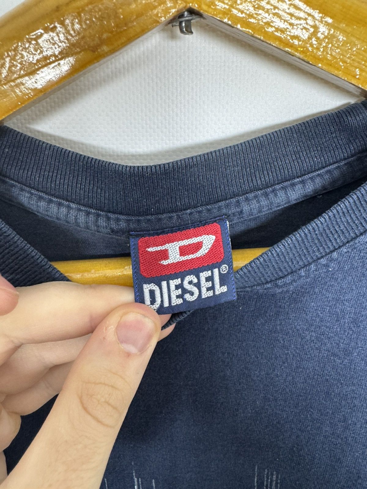 Diesel Vintage Big logo Y2K Diesel T-shirt Rare Size US M / EU 48-50 / 2 - 9 Thumbnail