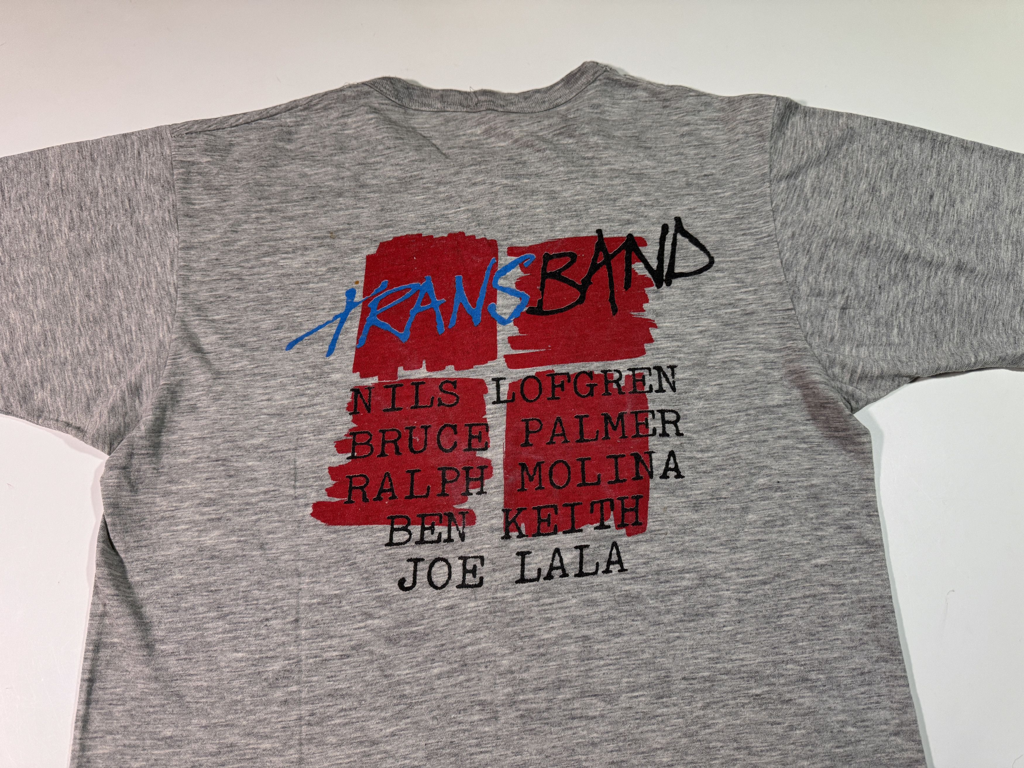 Vintage Vintage 1982 Neil Young Trans Tour T-shirt Size US S / EU 44-46 / 1 - 4 Thumbnail