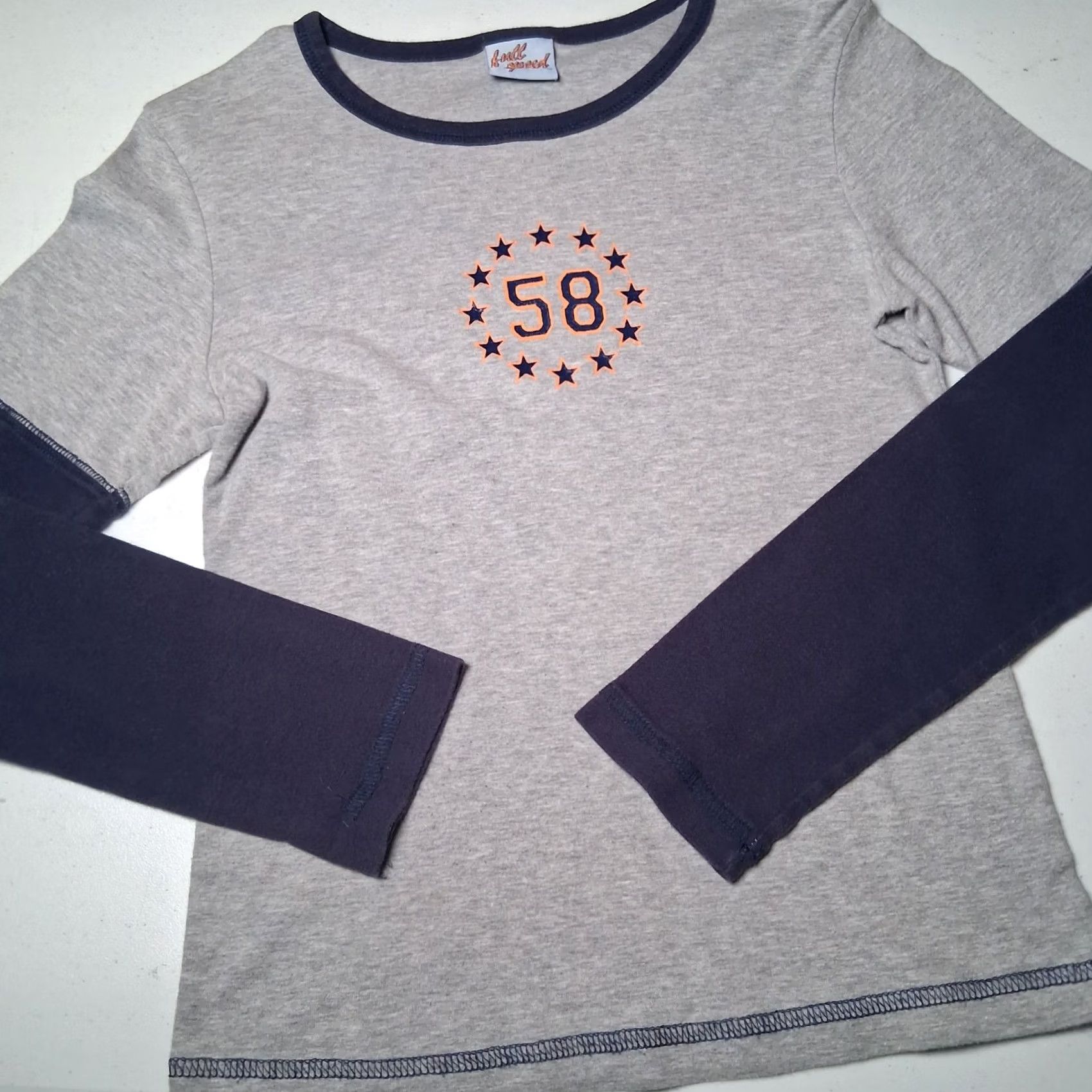 Speedo VINTAGE Full Speed Shirt Juniors Small Long Sleeve Slim Gray Knit top Retro Y2K Sportswear Casual Mens Womens Girls BoyS Size S / US 4 / IT 40 - 2 Thumbnail