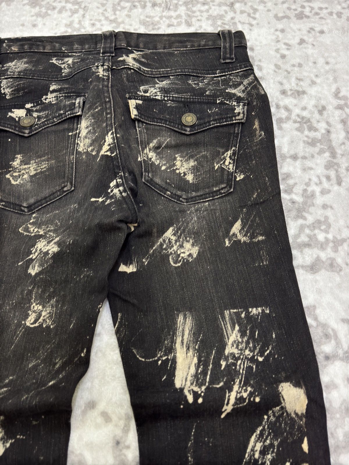 Uniqlo UNIQLO Zipper Acid Wash Jeans Size US 29 - 11 Thumbnail