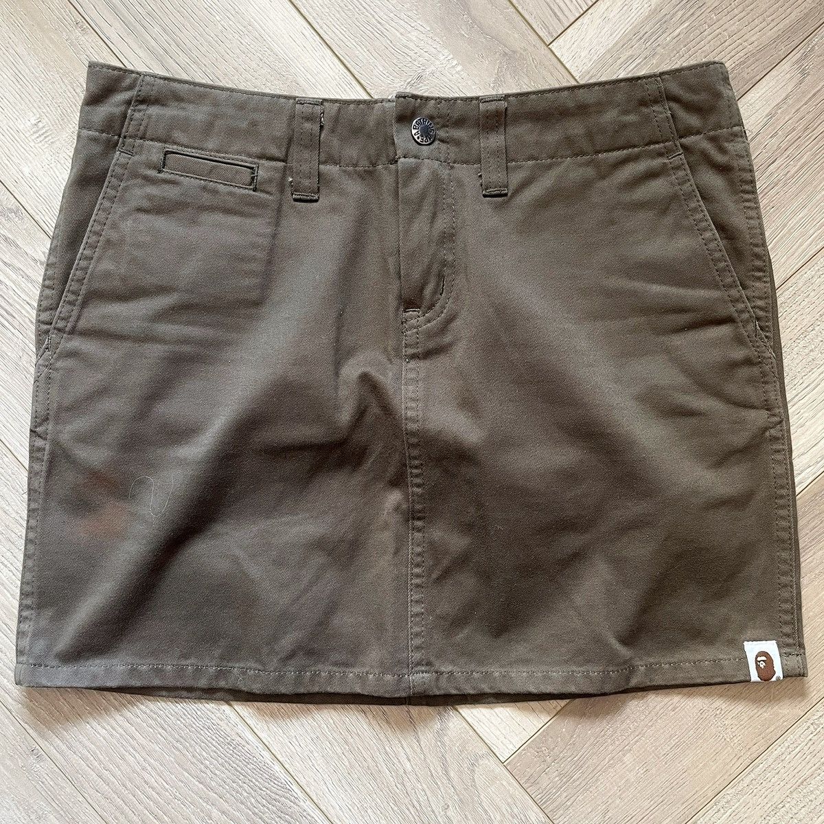 Bape A Bathing Ape BAPE Classics Cargo Mini Skirt Size 26" / US 2 / IT 38 - 1 Thumbnail