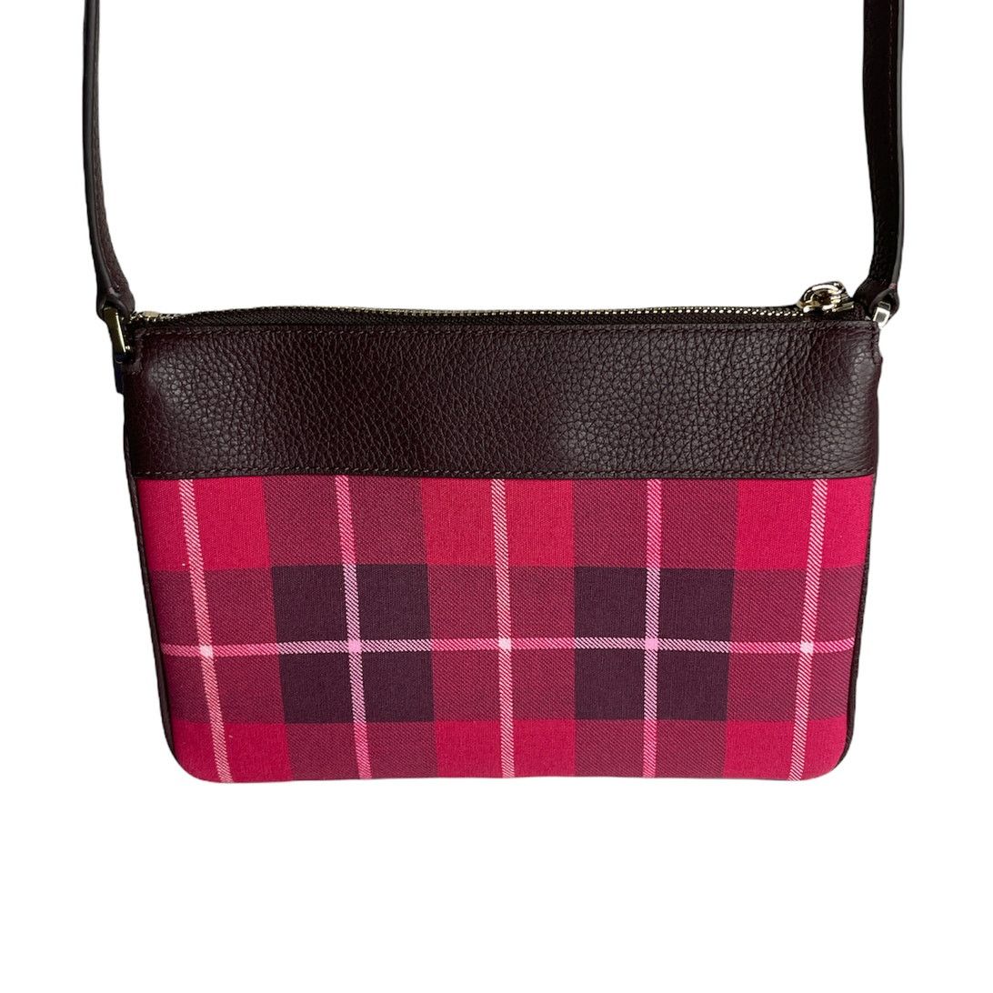 Kate Spade Kate spade Triple Gusset Plaid Print Crossbody Bag Size ONE SIZE - 2 Thumbnail