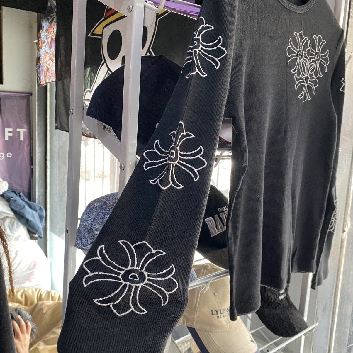 Japanese Brand Bodymaker Cross Logo Inspired Chrome Hearts Longsleeve tee Size US XS / EU 42 / 0 - 5 Thumbnail
