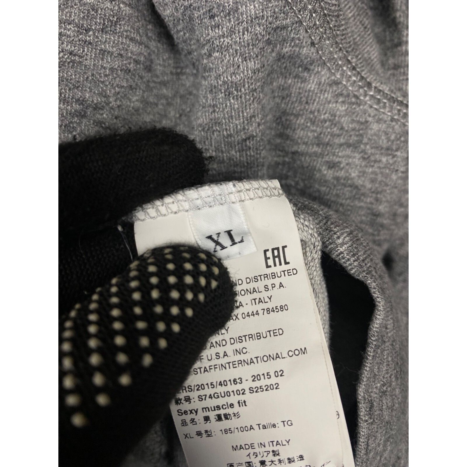Dsquared2 Dsquared2 Born to Ride Men's Gray Crewneck Sweatershit Sweat Size US XL / EU 56 / 4 - 11 Thumbnail