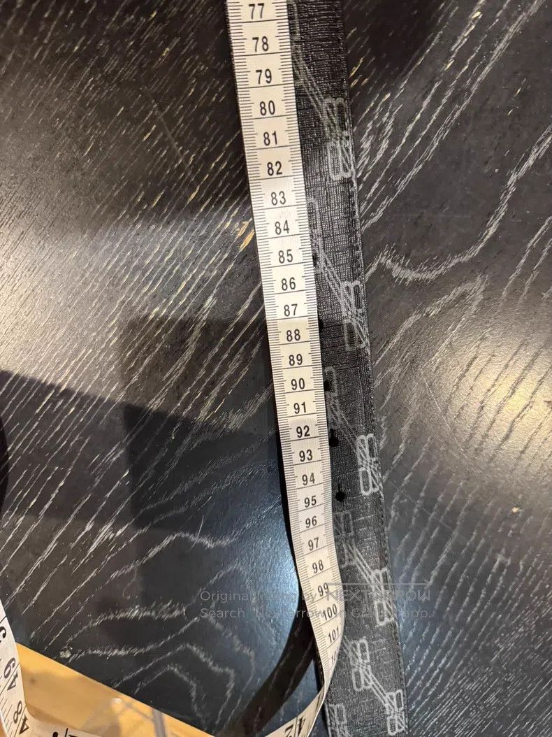 Balenciaga Balenciaga All-over Printed Double B Belt Size ONE SIZE - 5 Thumbnail