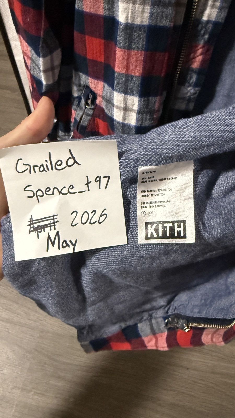 Kith Kith NYC Flannel Zip Size US M / EU 48-50 / 2 - 5 Thumbnail