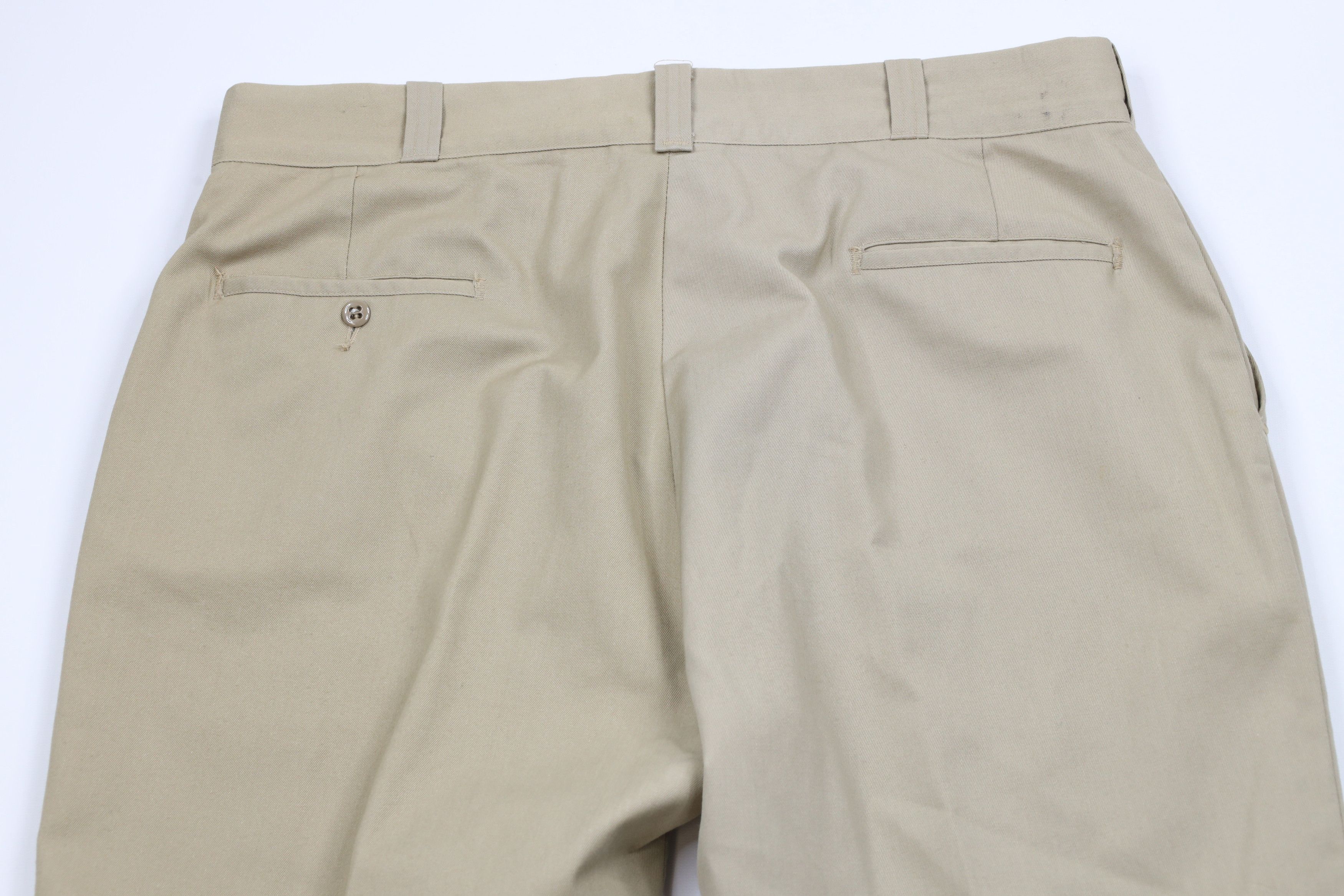 Vintage Vintage 70s OshKosh B'Gosh Wide Leg Workwear Mechanic Pants Size US 36 / EU 52 - 9 Thumbnail