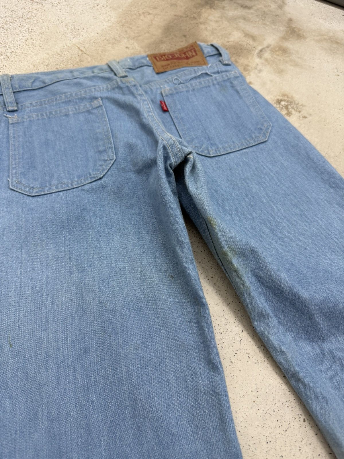 Big John Vintage Big John Bell Bottom Paint Mark Unisex Denim Pants Size US 27 - 13 Thumbnail