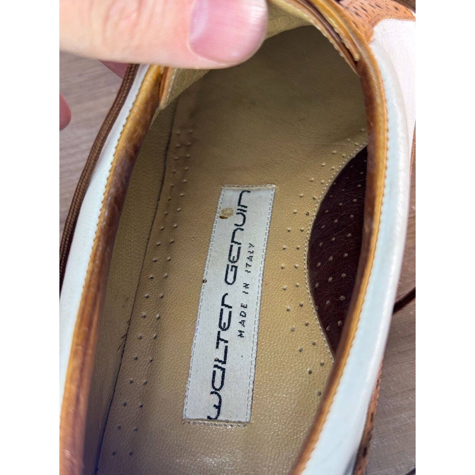 Other Walter Genuin Golf Saddle Shoes - Made in Italy - Size 7 Size US 7 / EU 40 - 8 Thumbnail
