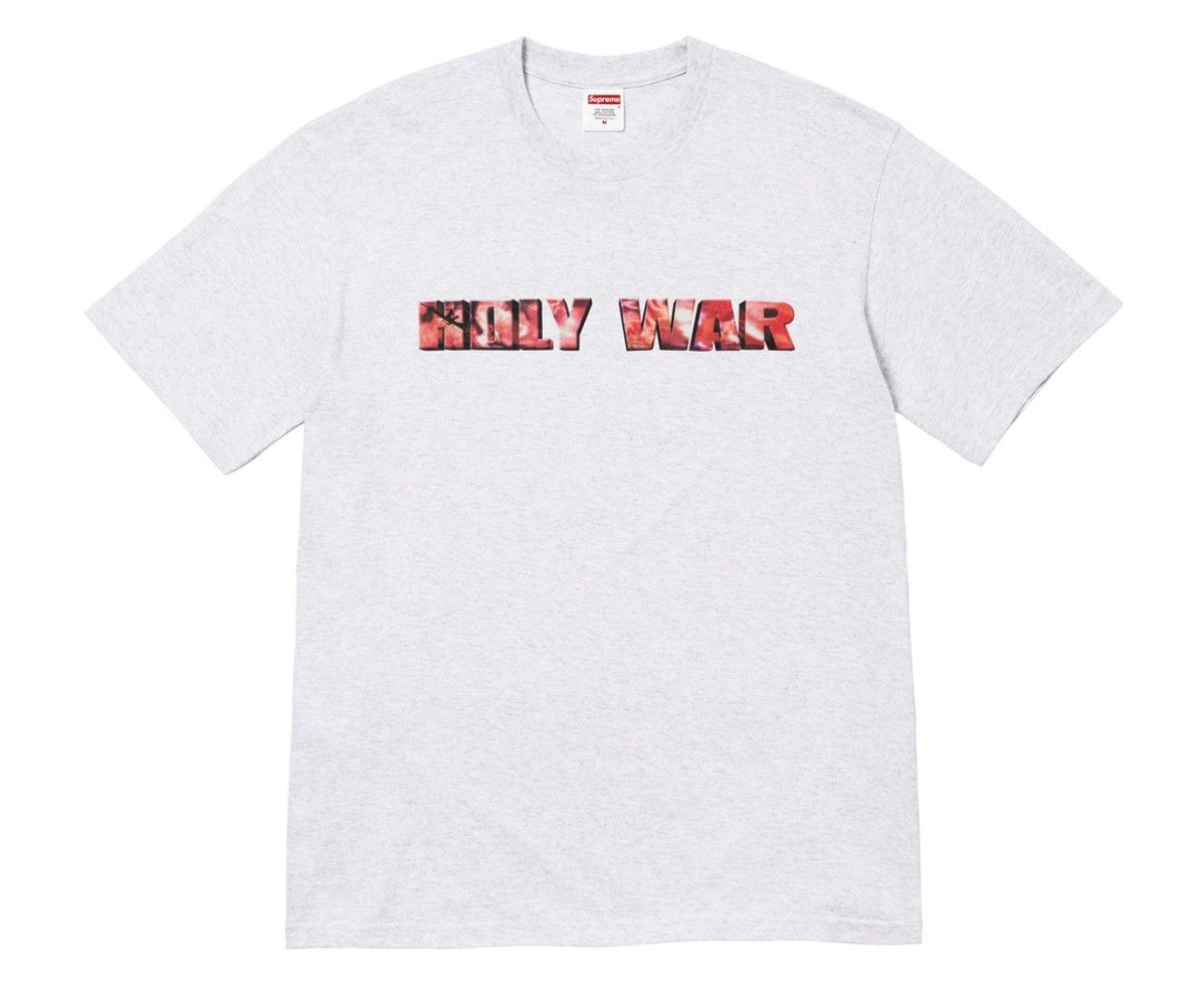 image of Supreme Holy War Tee in Grey, Men's (Size 2XL)