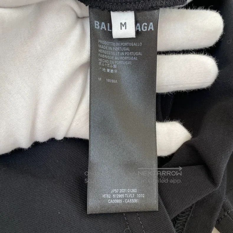 Balenciaga Balenciaga Black T-Shirt Size US M / EU 48-50 / 2 - 8 Thumbnail