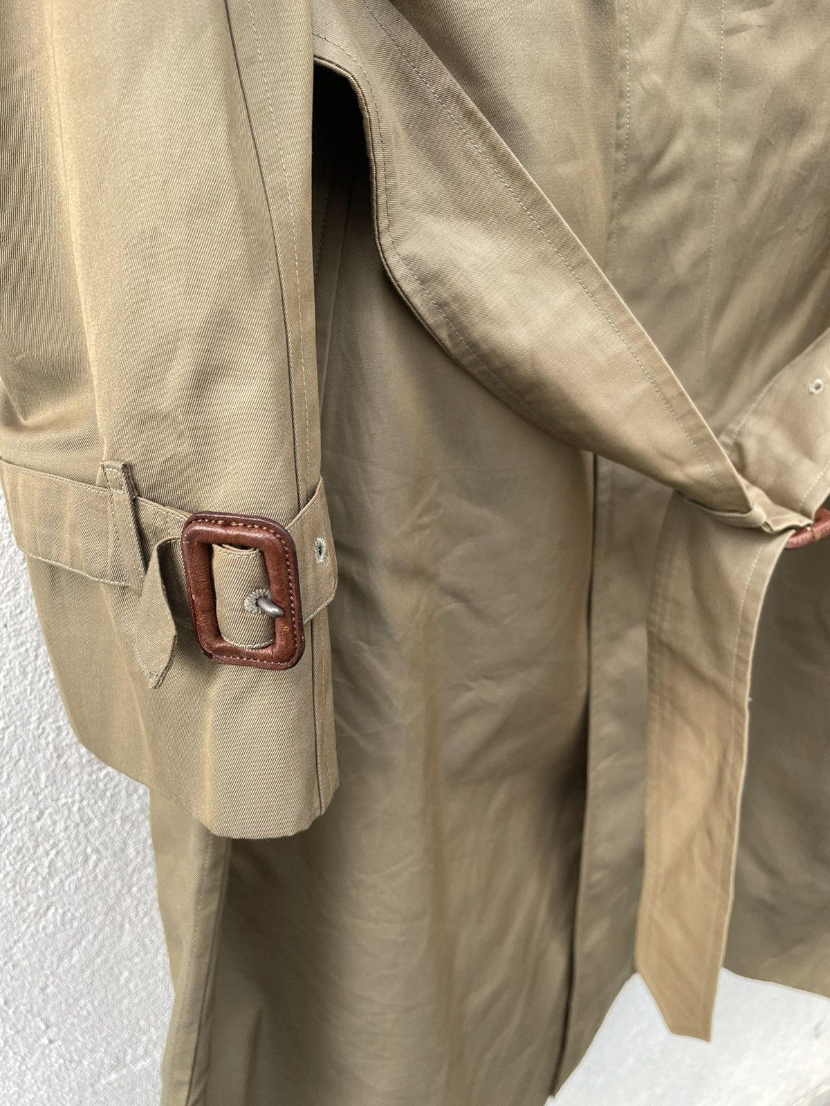 Burberry Prorsum × Vintage Vintage Burberrys Nova Check Trench Jacket Size US L / EU 52-54 / 3 - 8 Thumbnail