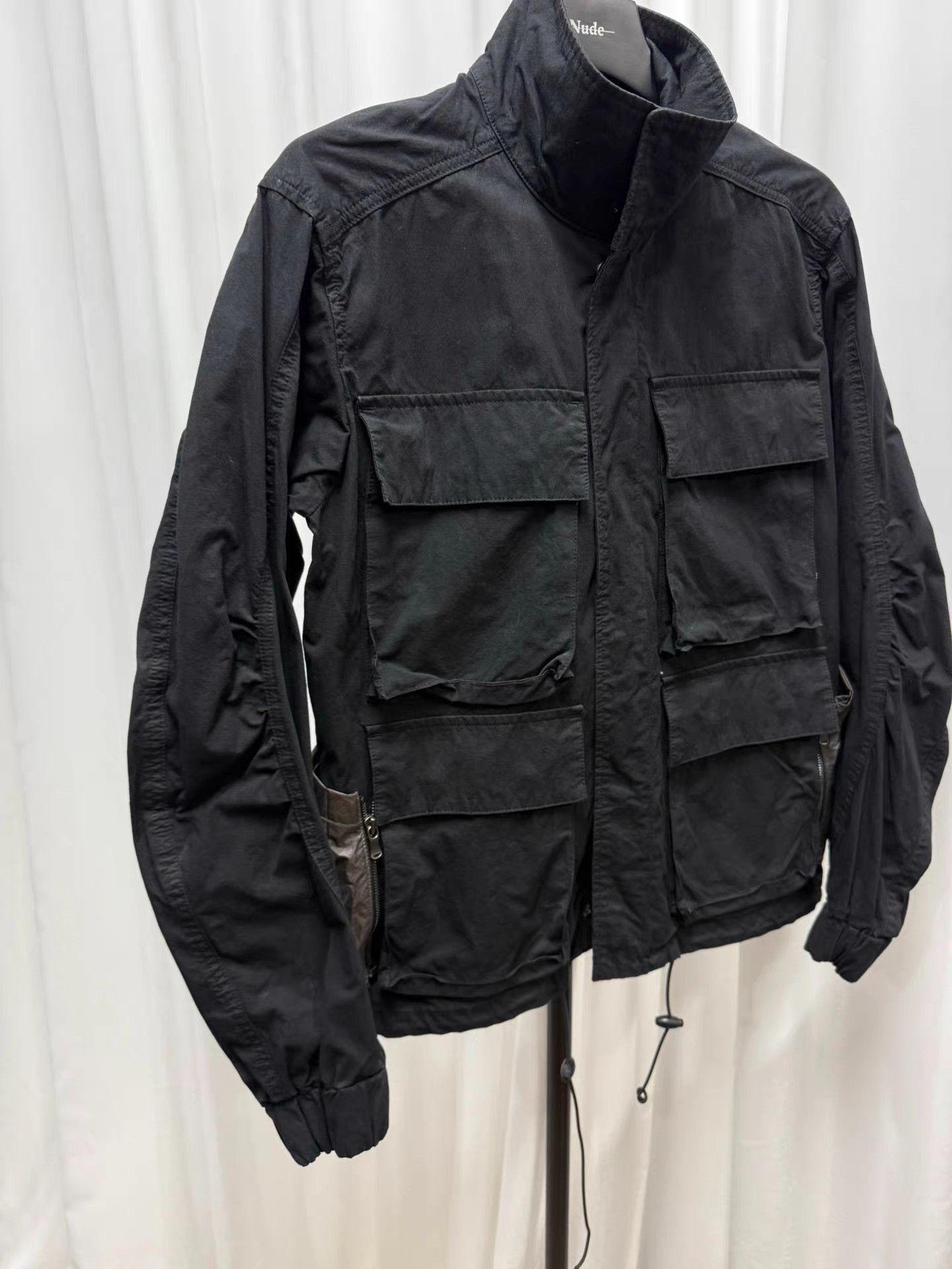 The Viridi-anne The viride anne Four-Pocket Nylon Vest Spliced Jacket K20 Size US M / EU 48-50 / 2 - 3 Thumbnail
