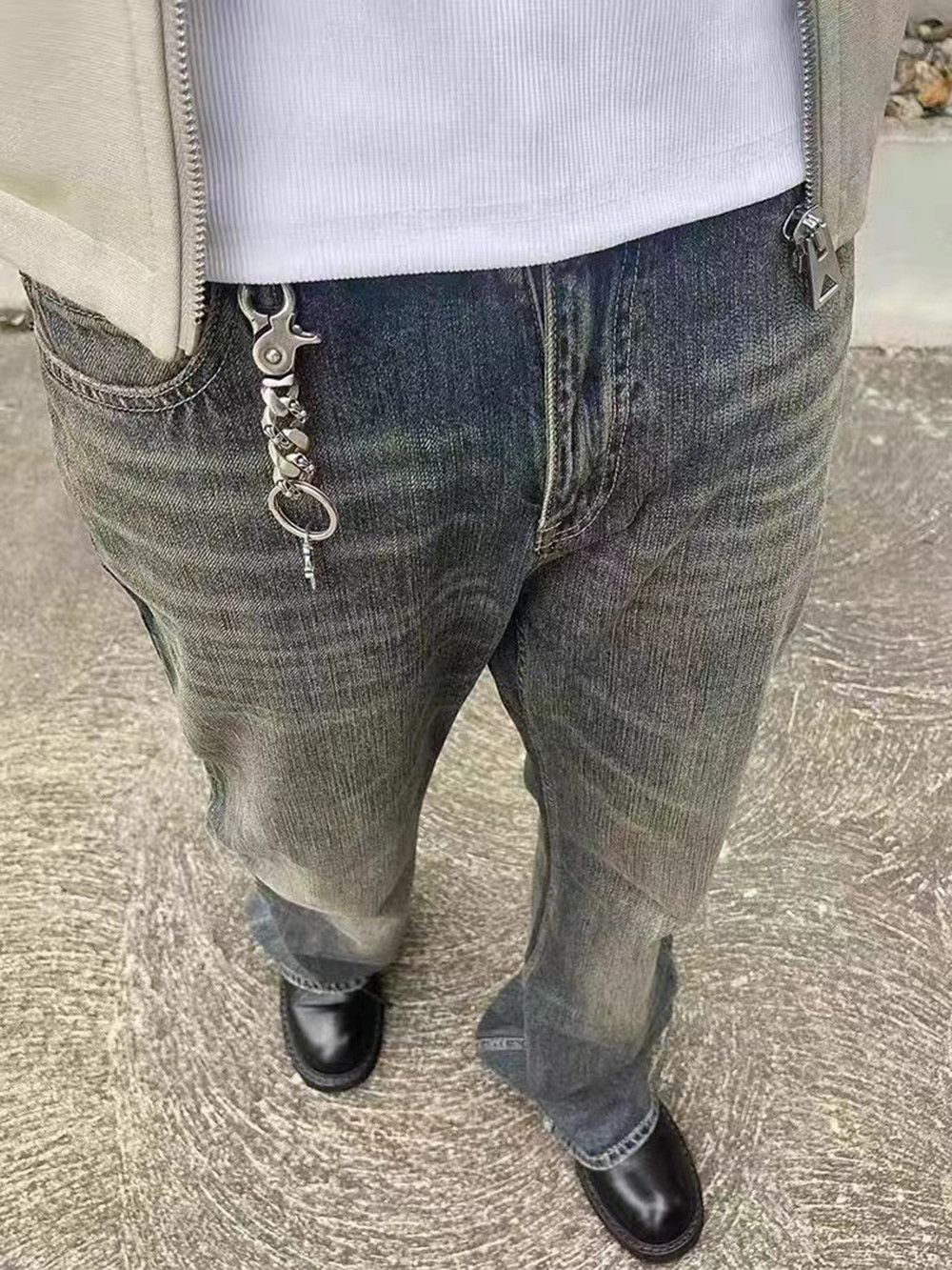 Jean × Vintage Vintage Cleanfit Loose Blue Denim Size US 35 - 3 Thumbnail