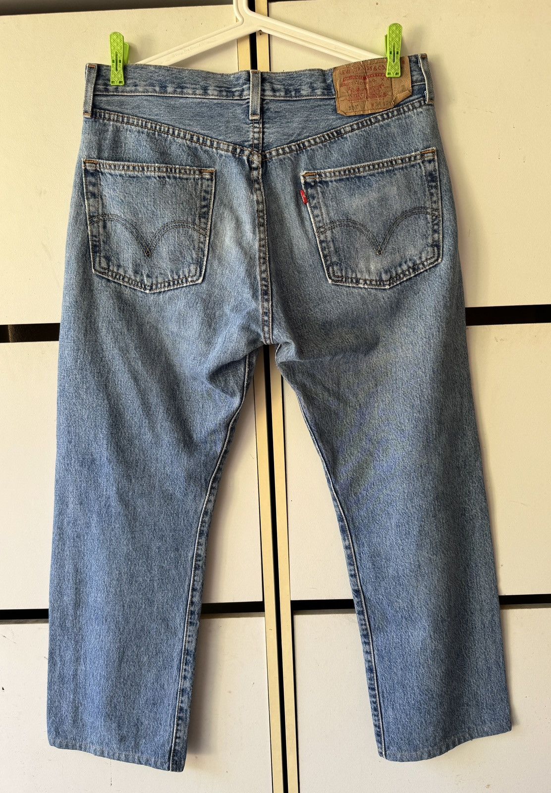 Levi's × Vintage Y2K LEVIS 501 RUGGED JEANS Size US 34 / EU 50 - 2 Thumbnail