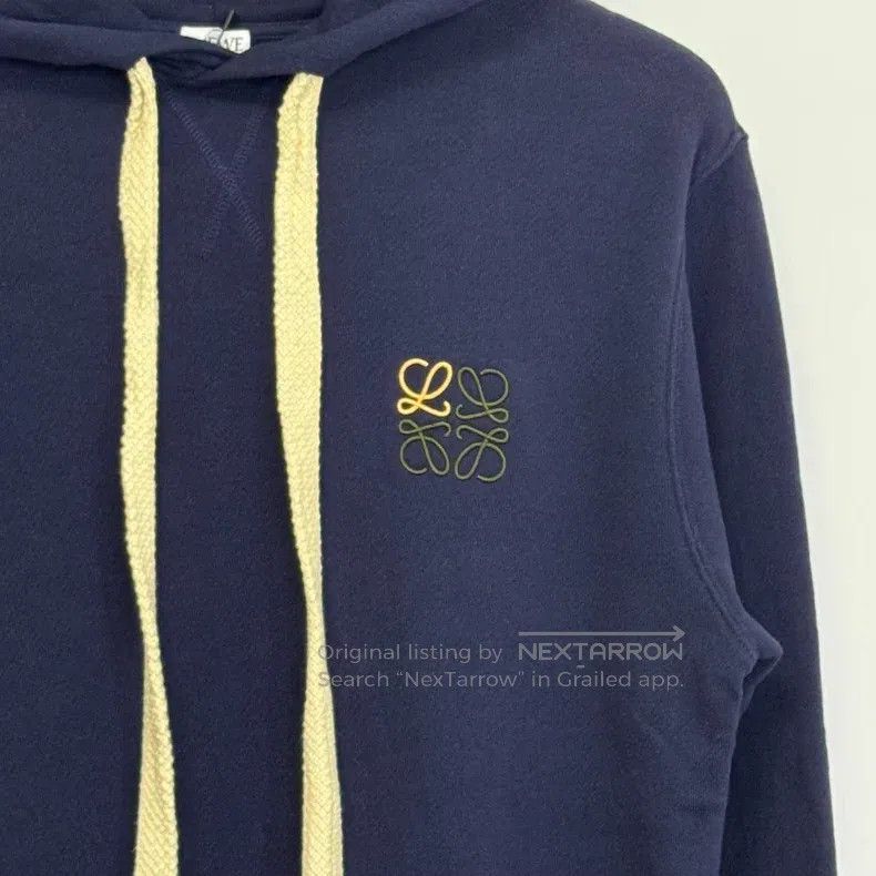 Loewe Loewe Embroidered logo hooded sweatshirt Size S / US 4 / IT 40 - 3 Thumbnail