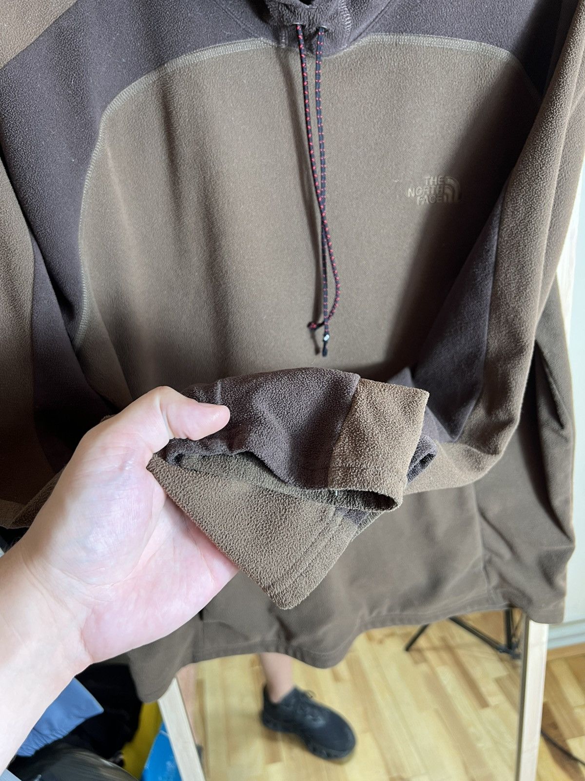 The North Face The North Face Hoodie Fleece Vintage Brown Men’s Large Y2K Size US L / EU 52-54 / 3 - 6 Thumbnail