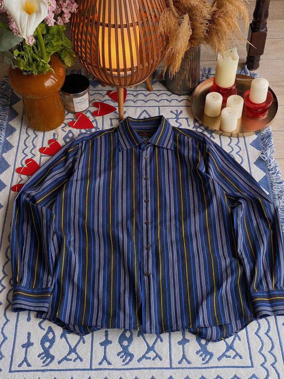 Etro Etro Shirt Lot 5 pcs Stripe Size US XL / EU 56 / 4 - 4 Thumbnail