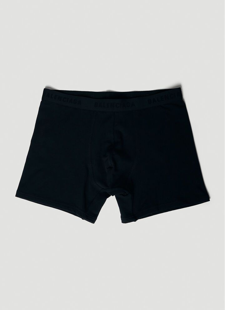 Balenciaga o1mt1gz1024 Size: M / Boxer Briefs in Black Size ONE SIZE - 3 Thumbnail