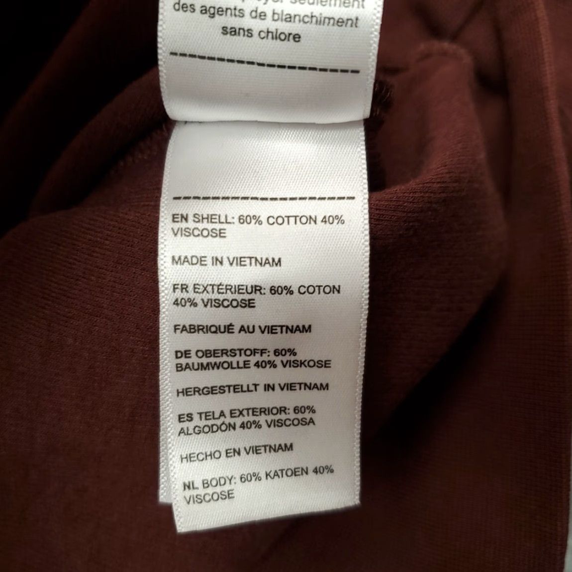 UNTUCKit UNTUCKit Mens L Brown Vanerosa Henley Long Sleeve Viscose Blend Pullover Shirt Size US L / EU 52-54 / 3 - 7 Thumbnail