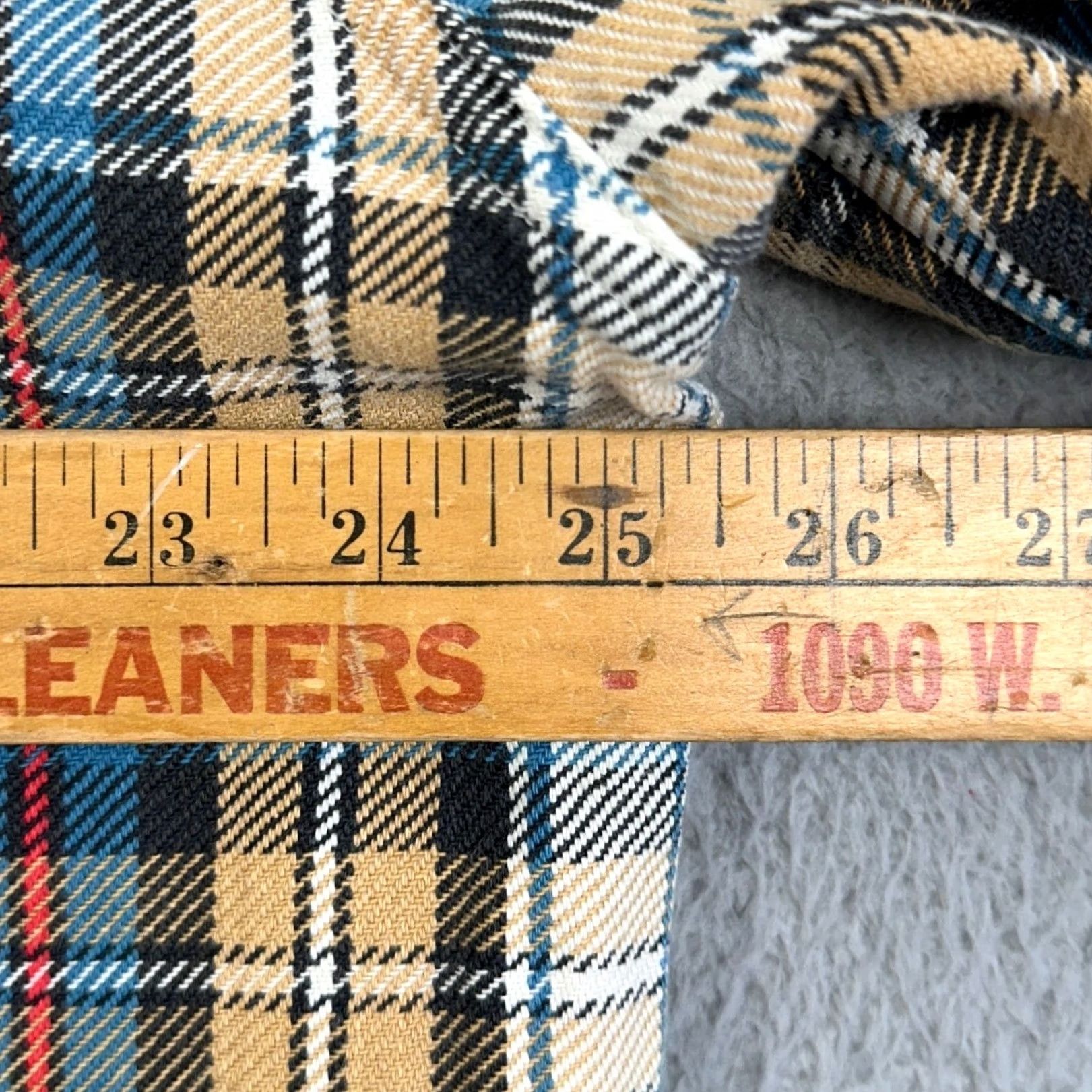 J.Crew J.CREW Shirt Mens XL Blue Tan Plaid Flannel Button Up Long Sleeve Casual Workwear Size US XL / EU 56 / 4 - 6 Thumbnail