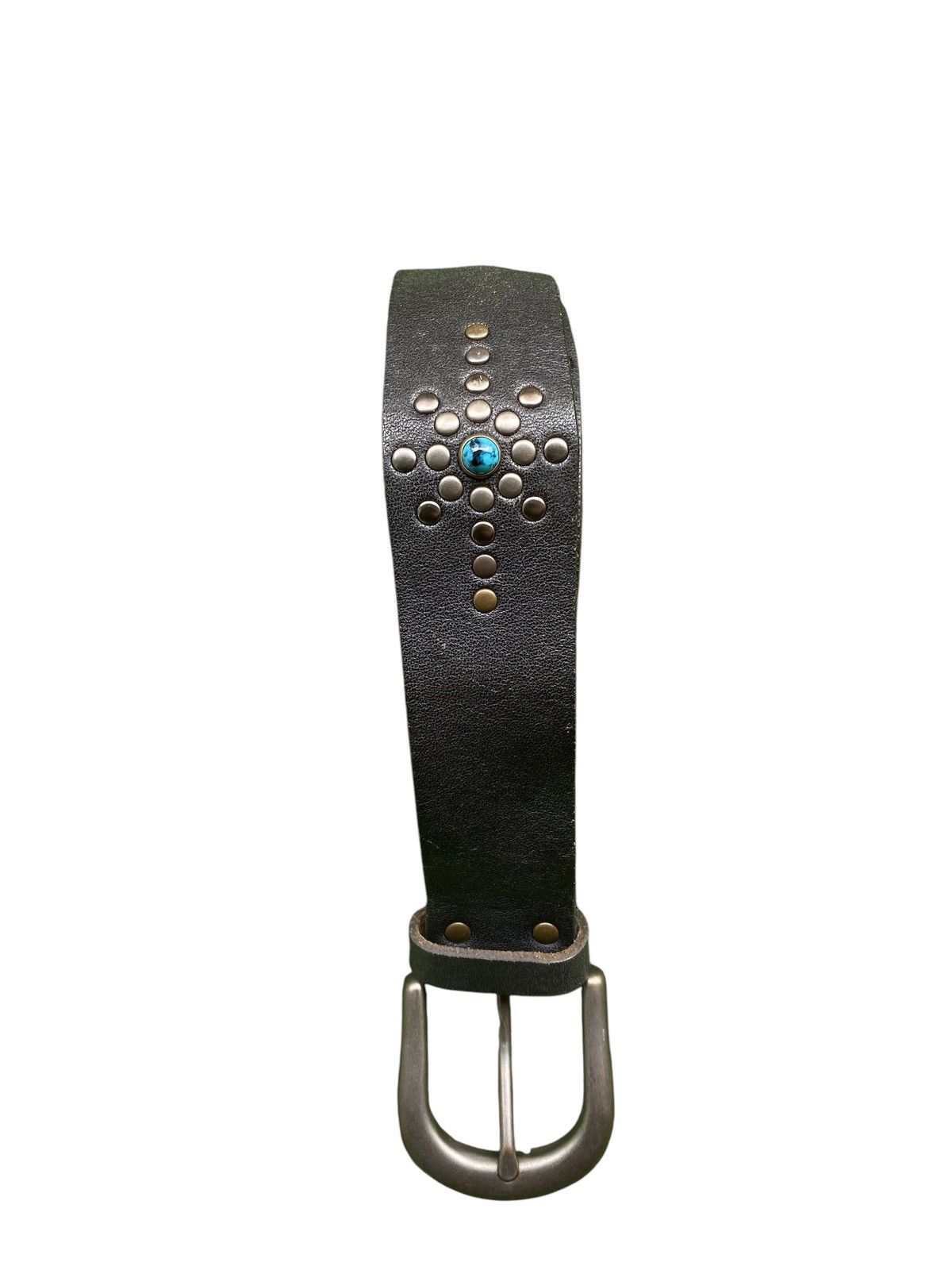 Seditionaries Vintage MADE GENUINE LEATHER PUNK ROCK Belt nice design Size ONE SIZE - 7 Thumbnail