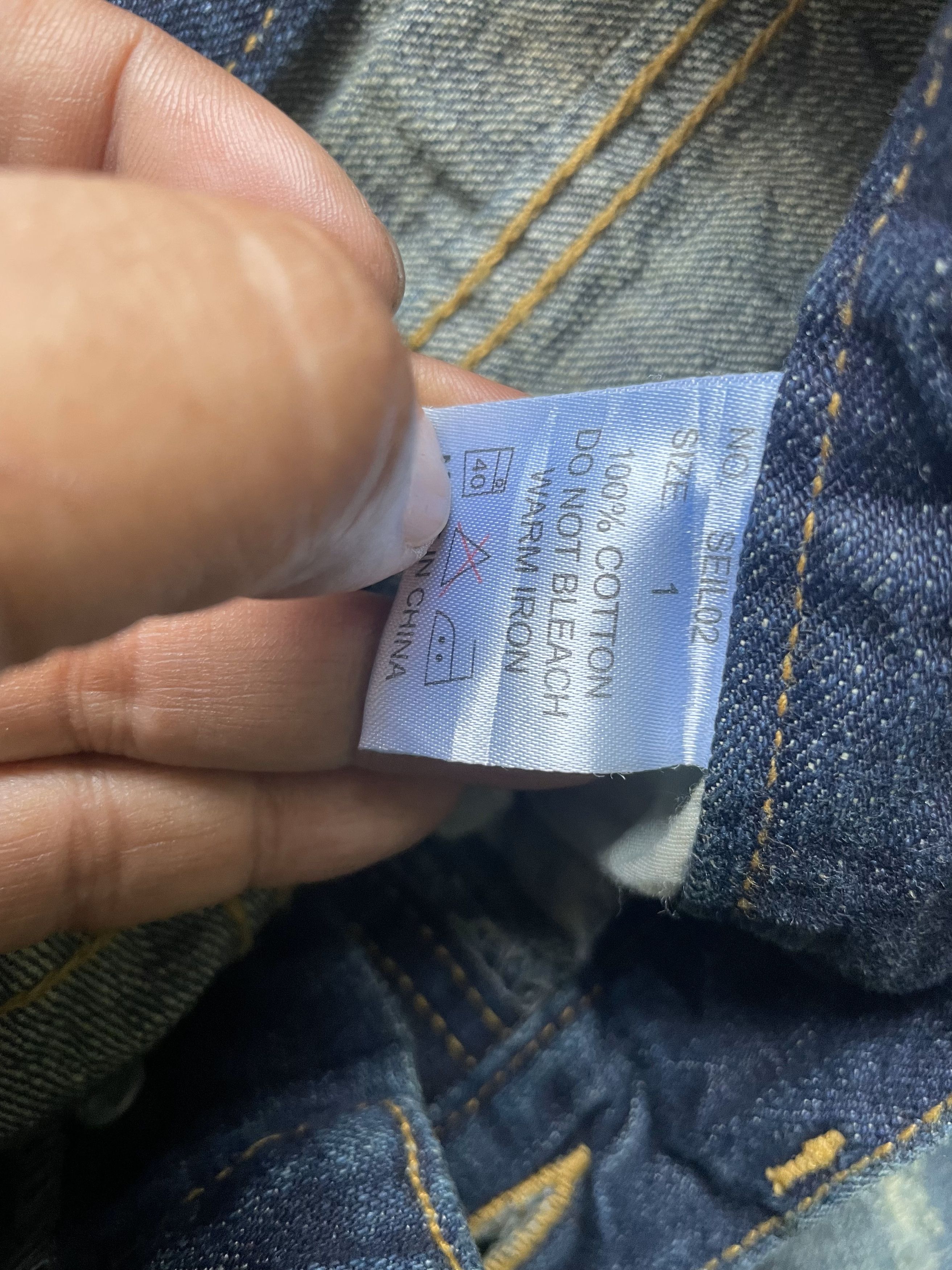 Japanese Brand Seil Flare Distresed Denim Size 31" - 15 Thumbnail