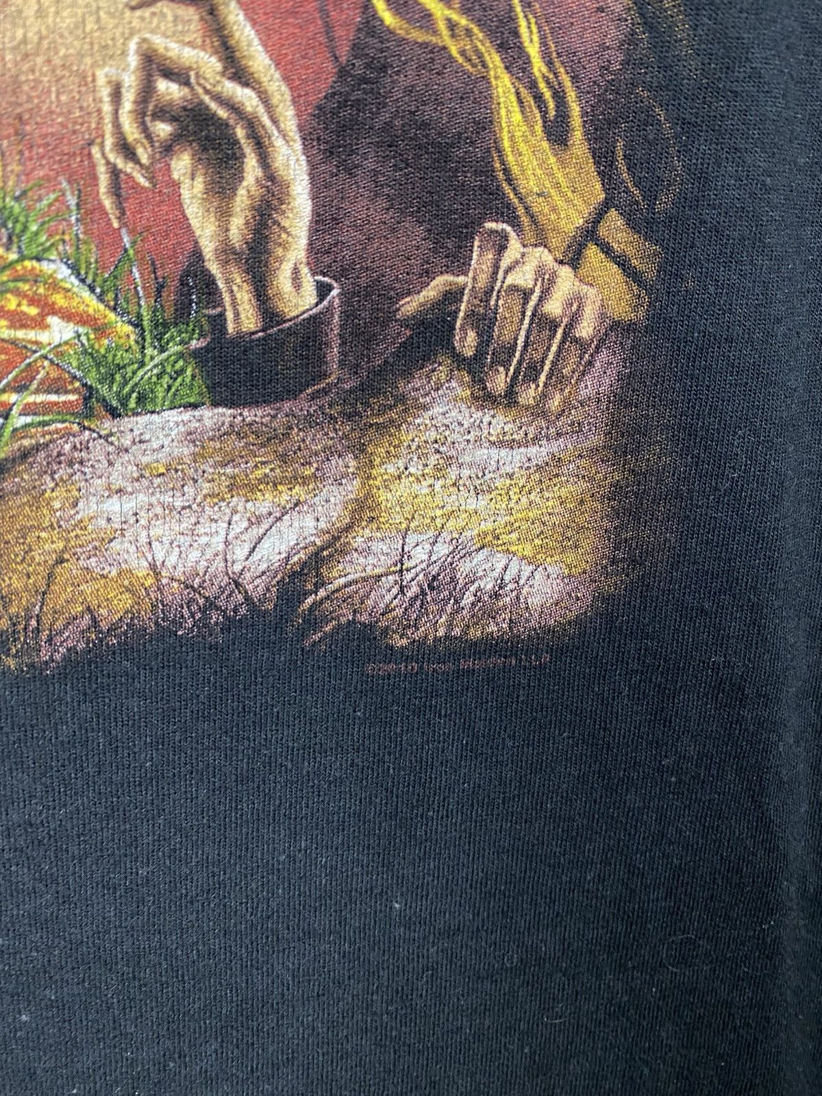 Iron Maiden 💀Vintage 2010 T-Shirt Iron Maiden The Trooper Boxy Logo Tee💀 Size US L / EU 52-54 / 3 - 7 Thumbnail
