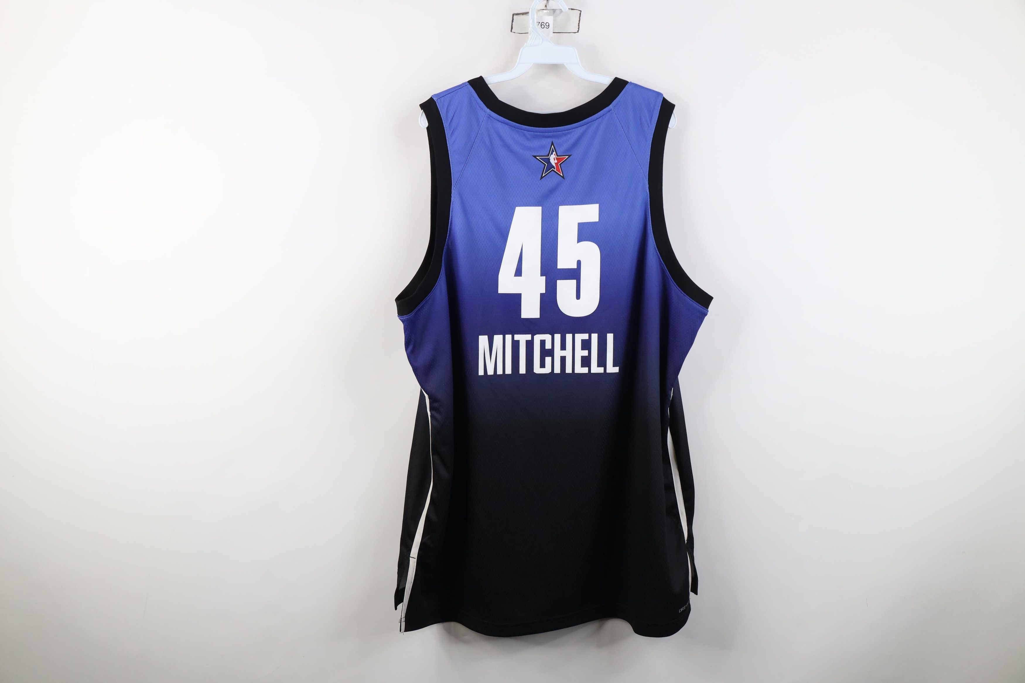 Nike Nike Jordan NBA Star Donovan Mitchell Basketball Jersey #45 Size US XXL / EU 58 / 5 - 16 Thumbnail