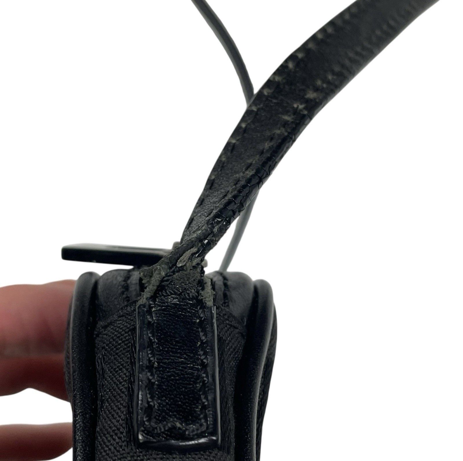 Fendi Fendi Crossbody Bag FF Zucca Monogram Mini Micro Pochette Size ONE SIZE - 8 Thumbnail