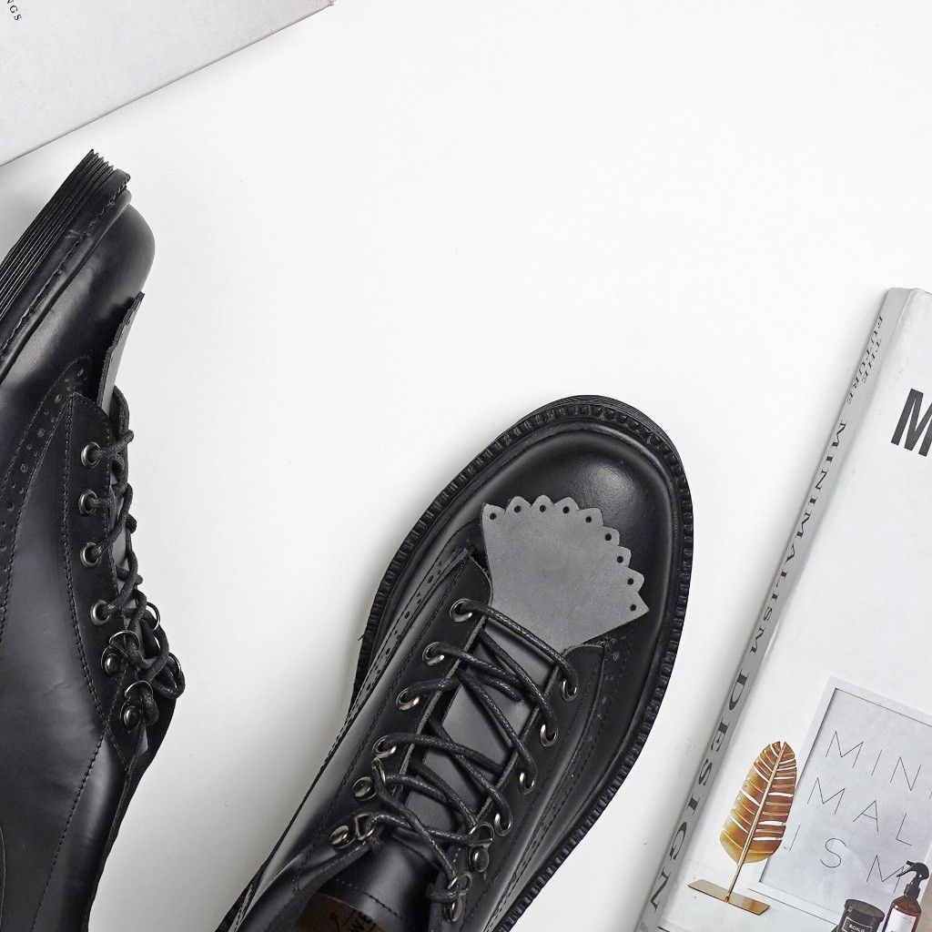 Leather × Rider Boot Co. Provus Oxford Monkey Boots Size US 10 / EU 43 - 5 Thumbnail