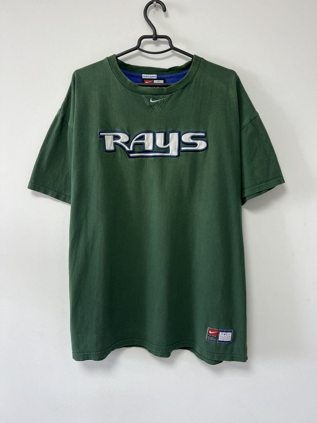 Nike Vintage 90's Tampa Bay Devil Rays Mlb T shirt Nike Team XXL Size US XXL / EU 58 / 5 - 3 Thumbnail