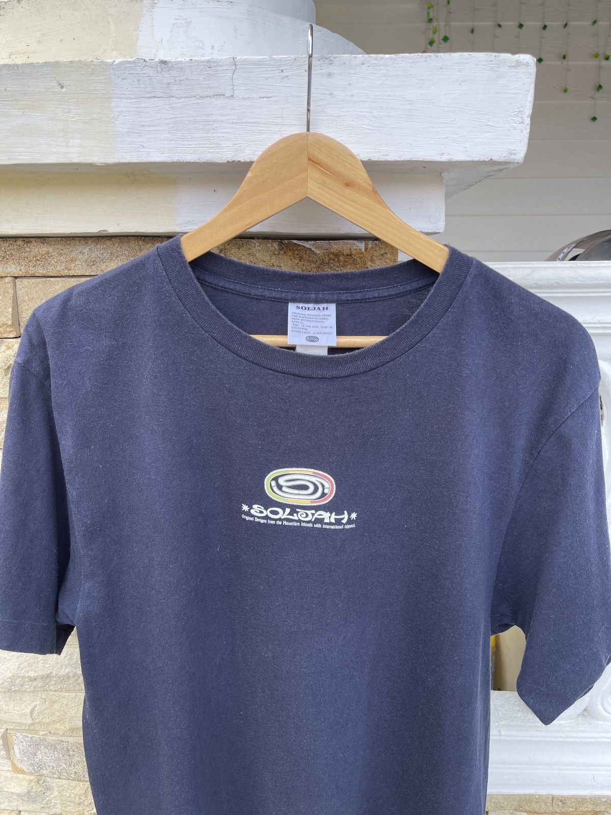 Vintage Last Drop🔥Rare🔥Vintage 90s SOLJAH Surfing,Boardshaping Tee Size US L / EU 52-54 / 3 - 1 Thumbnail
