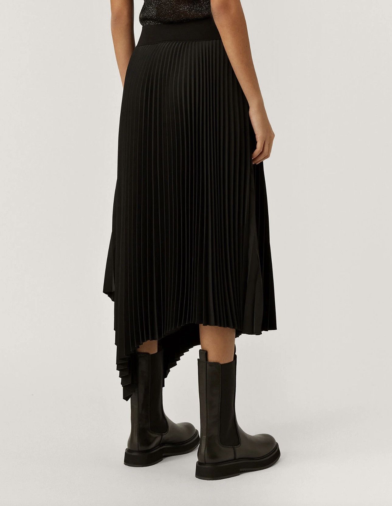 Joseph Joseph Pleated Rib Swinton Skirt Size 26" / US 2 / IT 38 - 3 Thumbnail