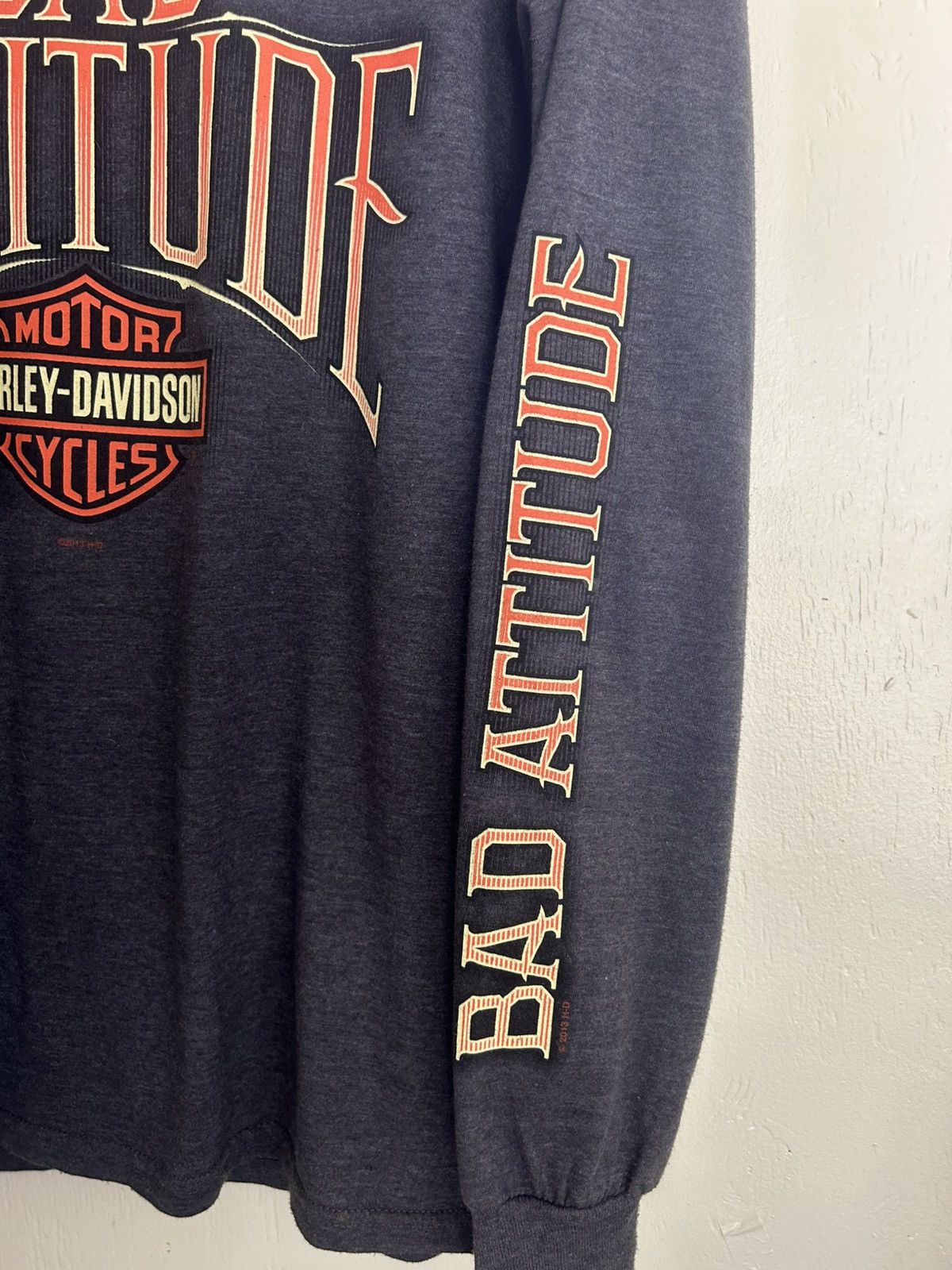 Harley Davidson Harley Davidson Bad Attitude Cajun Louisiana Longsleeve Size US L / EU 52-54 / 3 - 5 Thumbnail