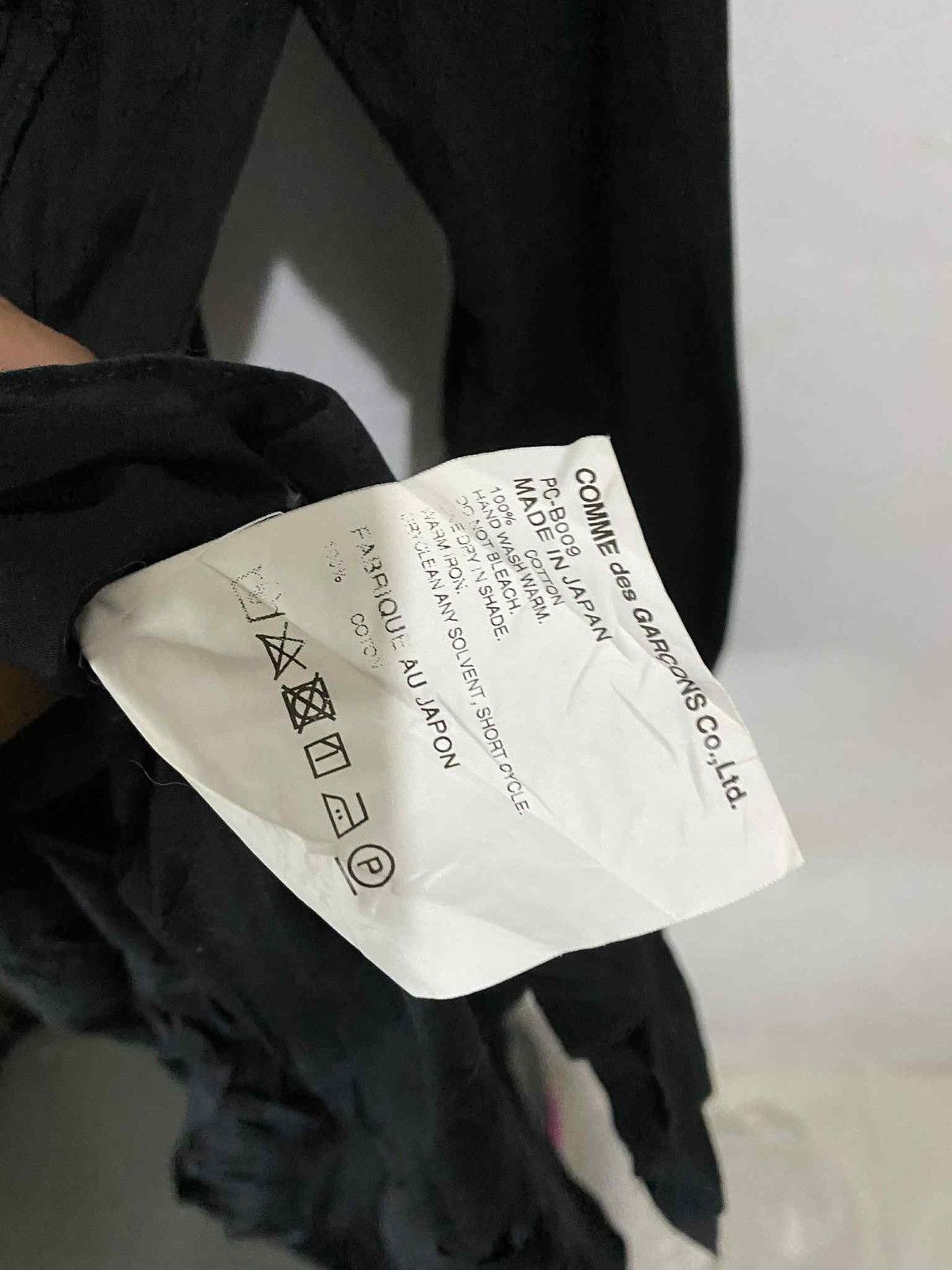 Comme des Garcons Homme Plus Comme Des Garçons Home Plus AD2018 Shirt Size XS Size XS / US 0-2 / IT 36-38 - 5 Thumbnail