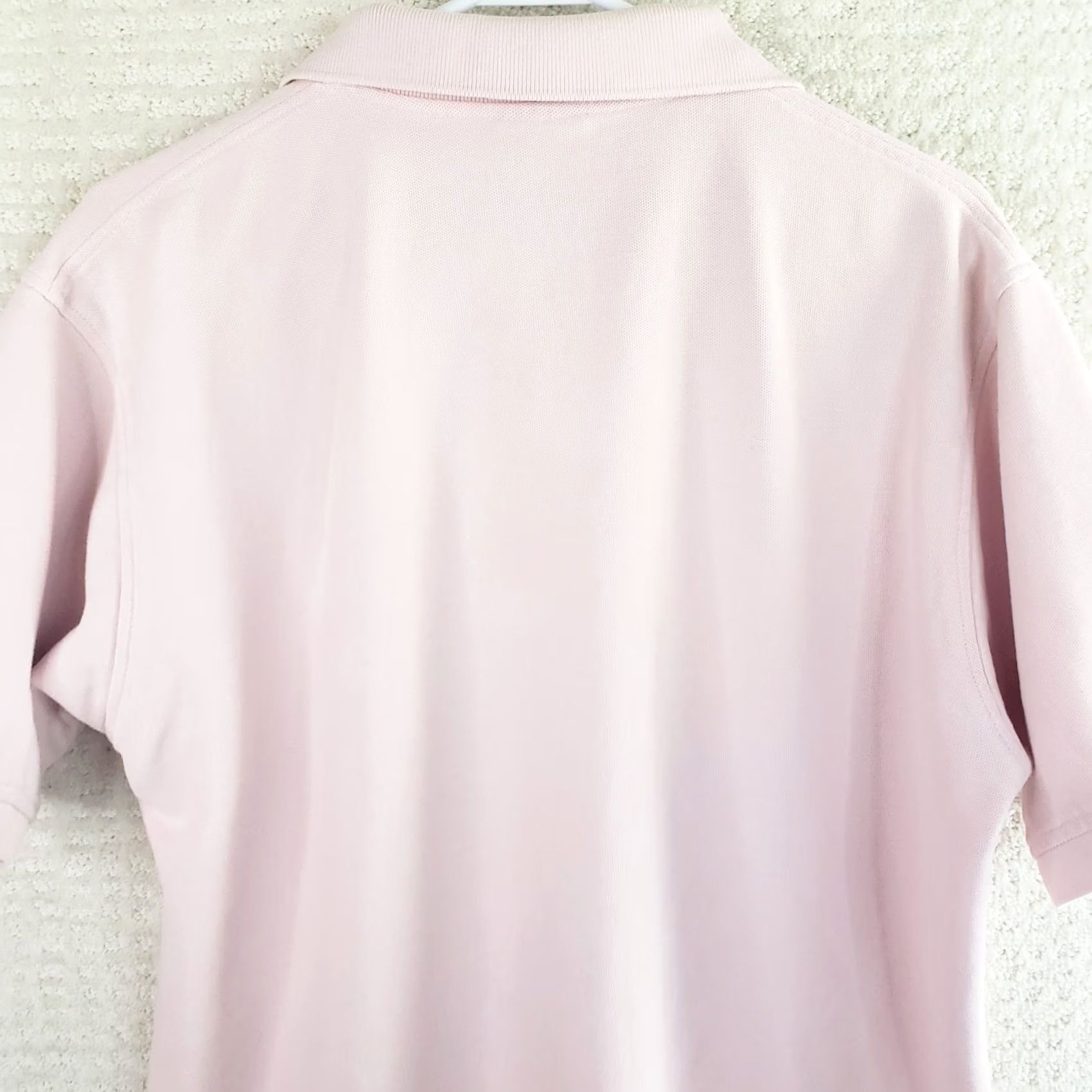 Bills Khakis Bill's Khakis Polo Shirt Mens Size L Pink Cotton Supima Pique Relaxed Fit Short Sleeve Button-Up Rugby Style Size US L / EU 52-54 / 3 - 6 Thumbnail