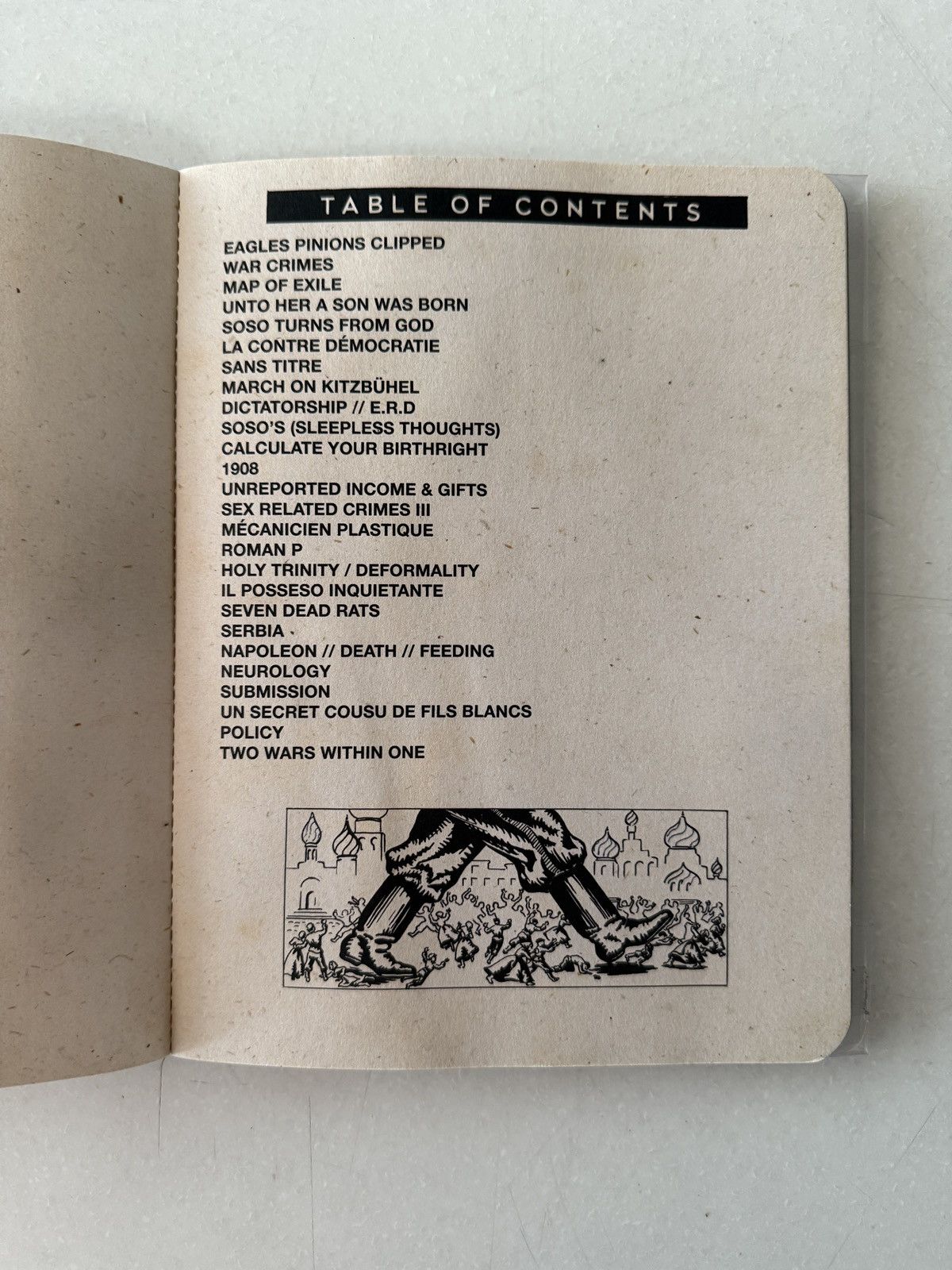 Enfants Riches Deprimes GRAIL - ERD Henri Alexander Handmade Book/Invite Size ONE SIZE - 7 Thumbnail