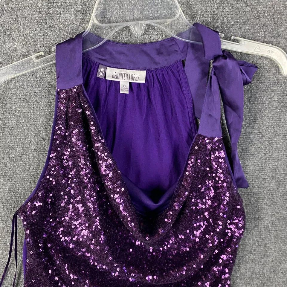 Jennifer Lopez Jennifer Lopez Dress Women's XS Sleeveless 100% Polyester Size XS / US 0-2 / IT 36-38 - 2 Thumbnail