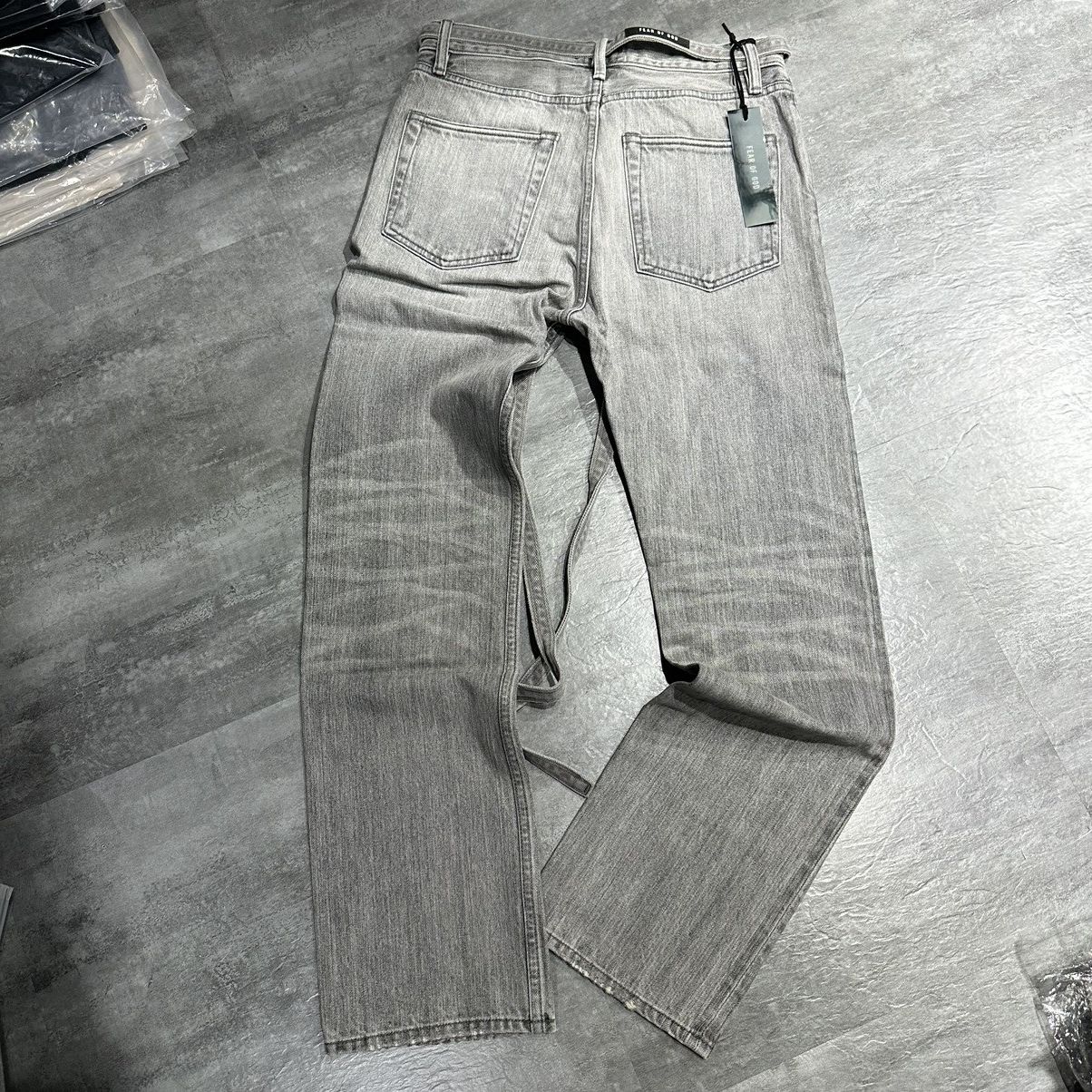 Fear of God Fear of God 6th Relaxed Fit Denim Jeans - God Grey Size US 29 - 2 Thumbnail
