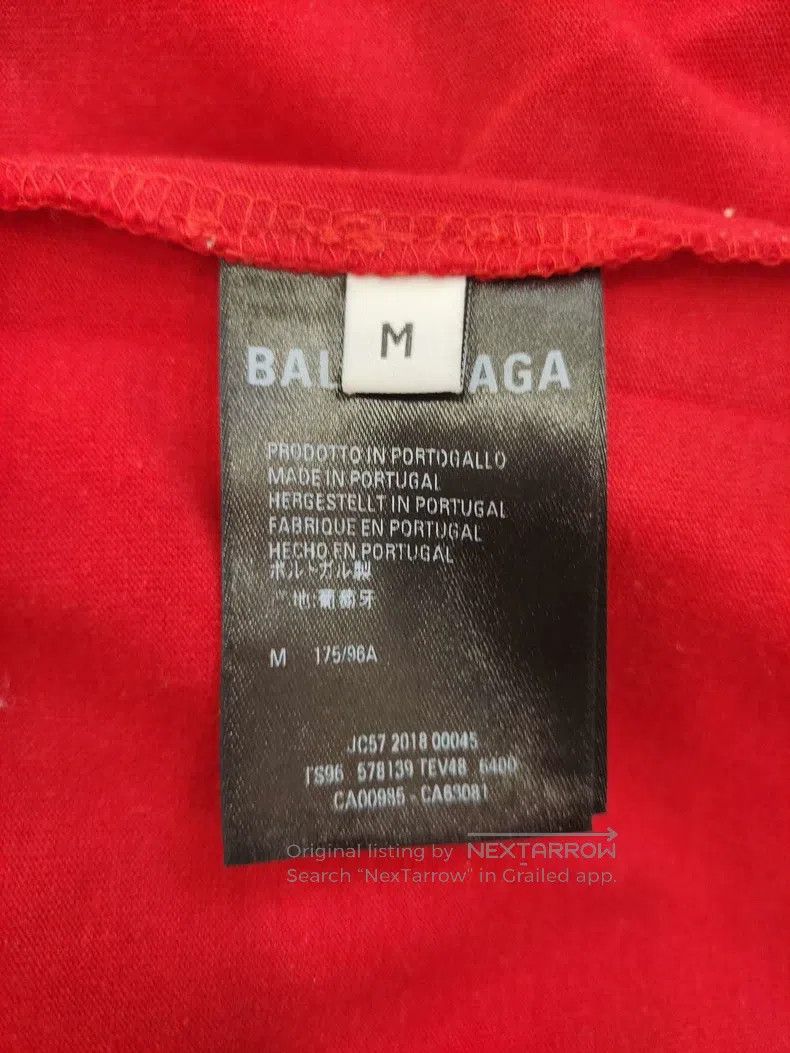 Balenciaga Balenciaga Logo Printed Short Sleeve T-Shirt Size US M / EU 48-50 / 2 - 4 Thumbnail