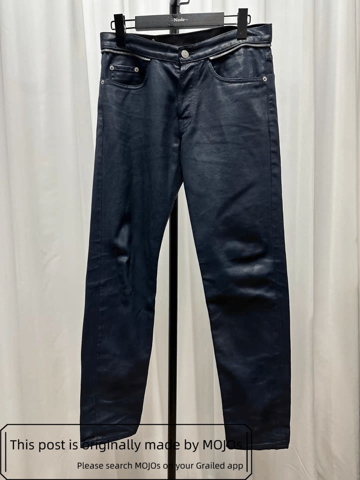Sz 30 Dries Van Noten Waxed Denim mojos12132217