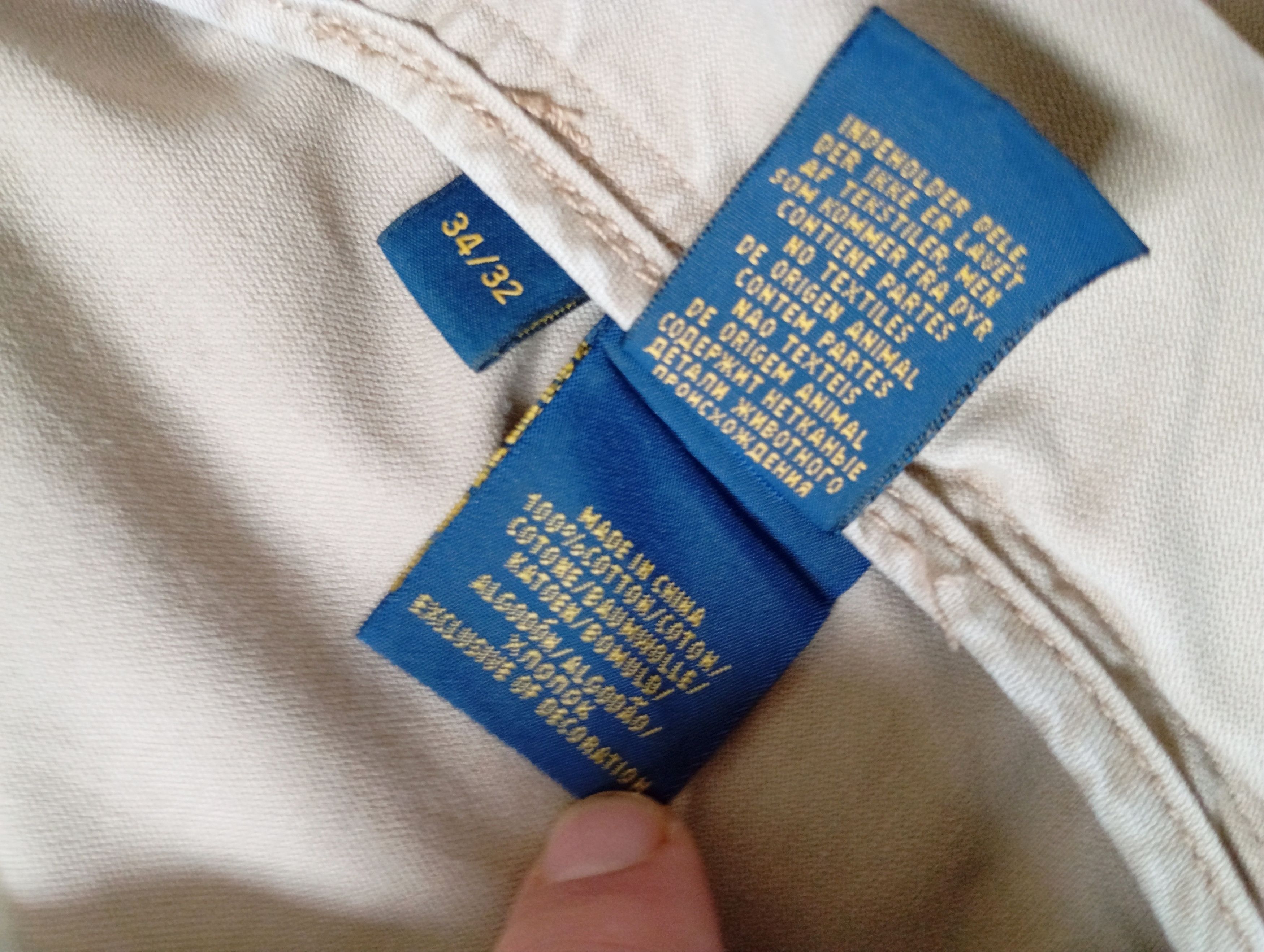 Polo Ralph Lauren × Vintage 90s Polo Ralph Lauren Pants 34/32 Size US 34 / EU 50 - 11 Thumbnail