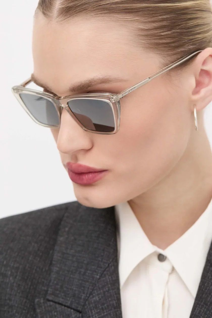 Saint Laurent Paris Saint Laurent Women Sunglasses SL737 MICA THIN 004 BRAND NEW Size ONE SIZE - 13 Thumbnail
