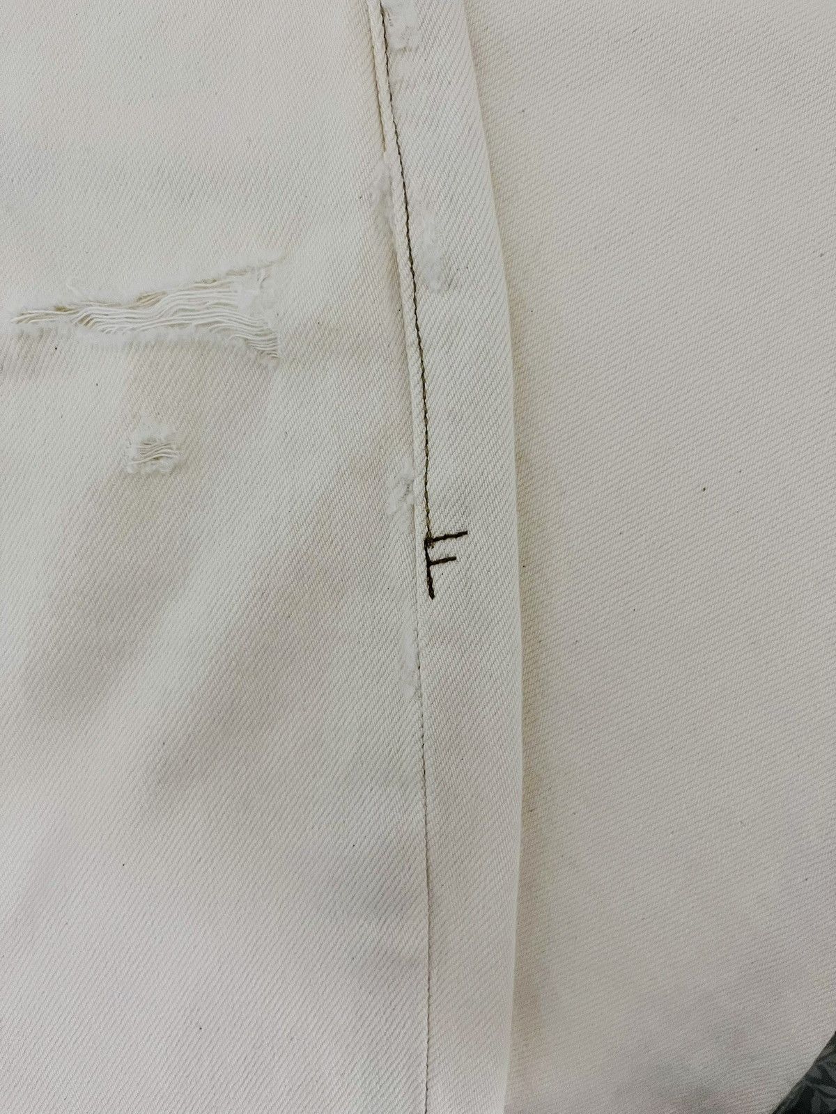 Frame Frame Le Original Women’s Straight Jeans Distressed Size: 27 Size 27" / US 4 / IT 40 - 4 Thumbnail