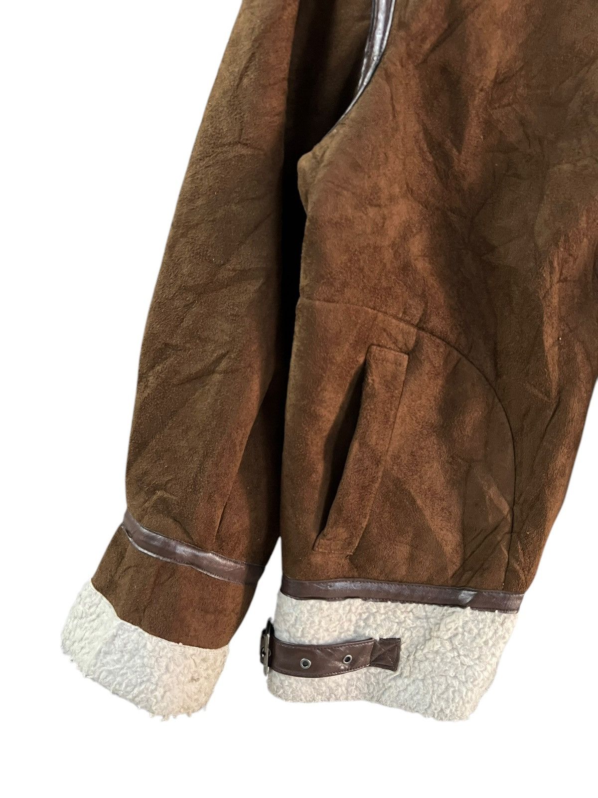 Japanese Brand INGNI B-3 SHERPA JACKET VERY RARE Size US M / EU 48-50 / 2 - 3 Thumbnail