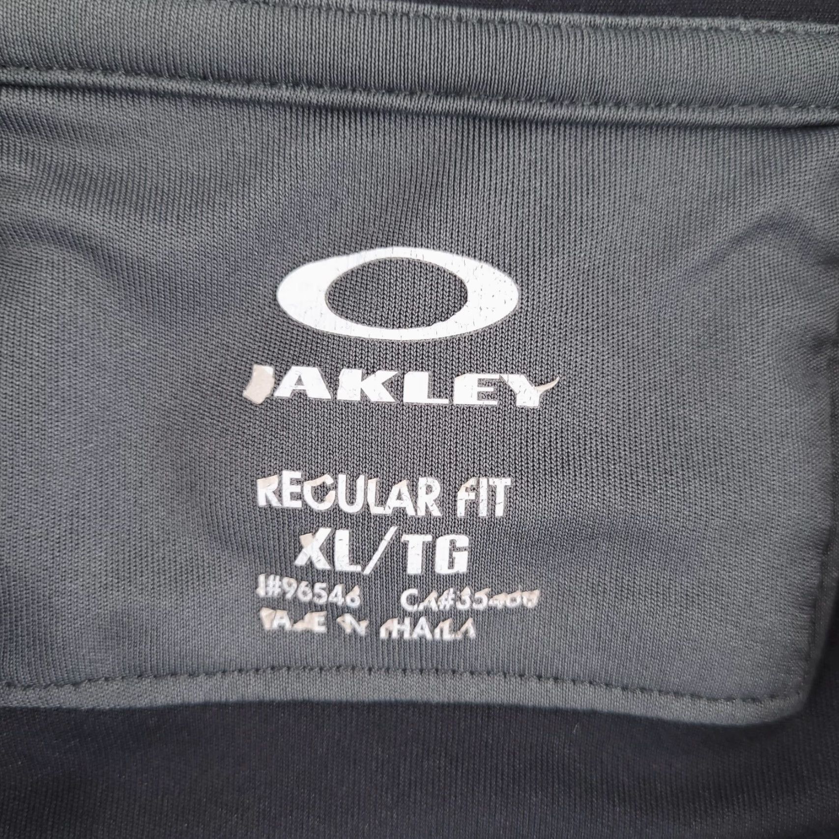 Oakley Oakley Polo Mens XL Slim Black Golf Performance Logo Polyester Shirt Size US XL / EU 56 / 4 - 3 Thumbnail