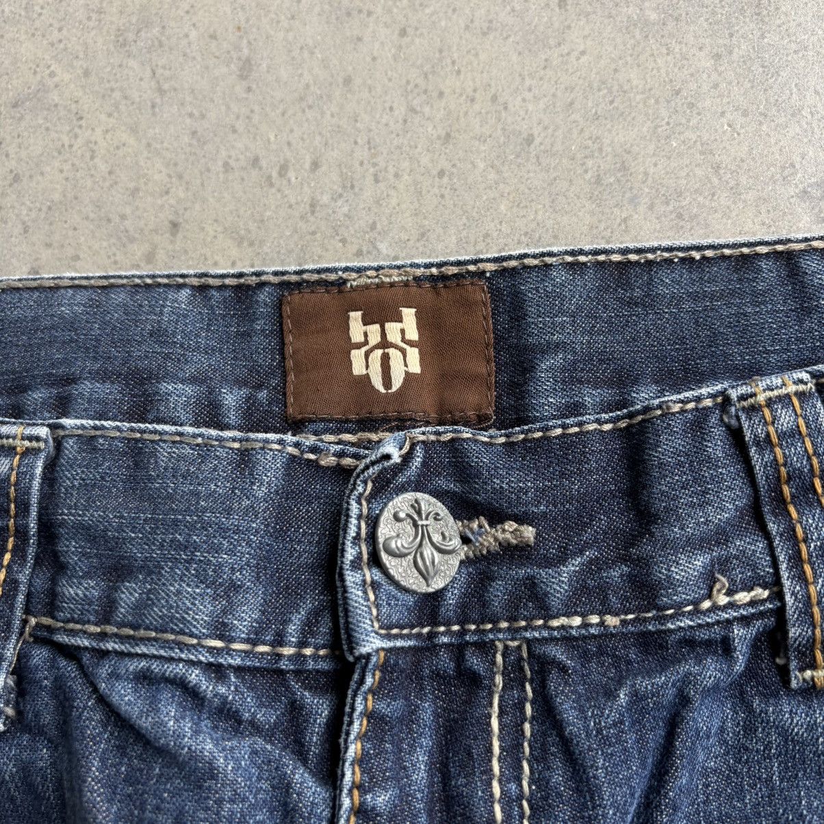 Ariat × Southpole × Vintage Vintage Y2K Southpole Ariat "SOS" Denim Jeans Baggy 38x30 Size US 38 / EU 54 - 6 Thumbnail
