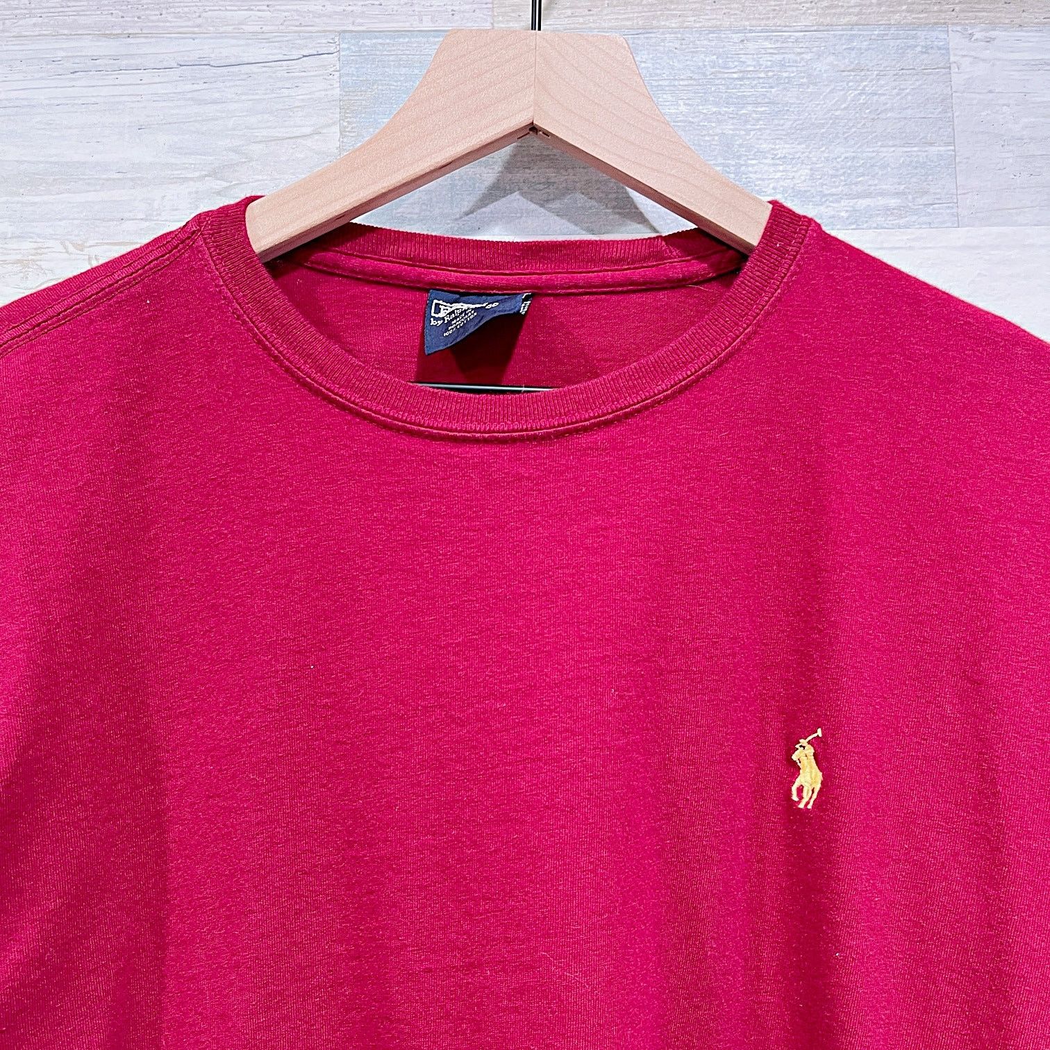 Polo Ralph Lauren POLO Ralph Lauren Vintage Long Sleeve Tee Red Mens Medium Size US M / EU 48-50 / 2 - 2 Thumbnail