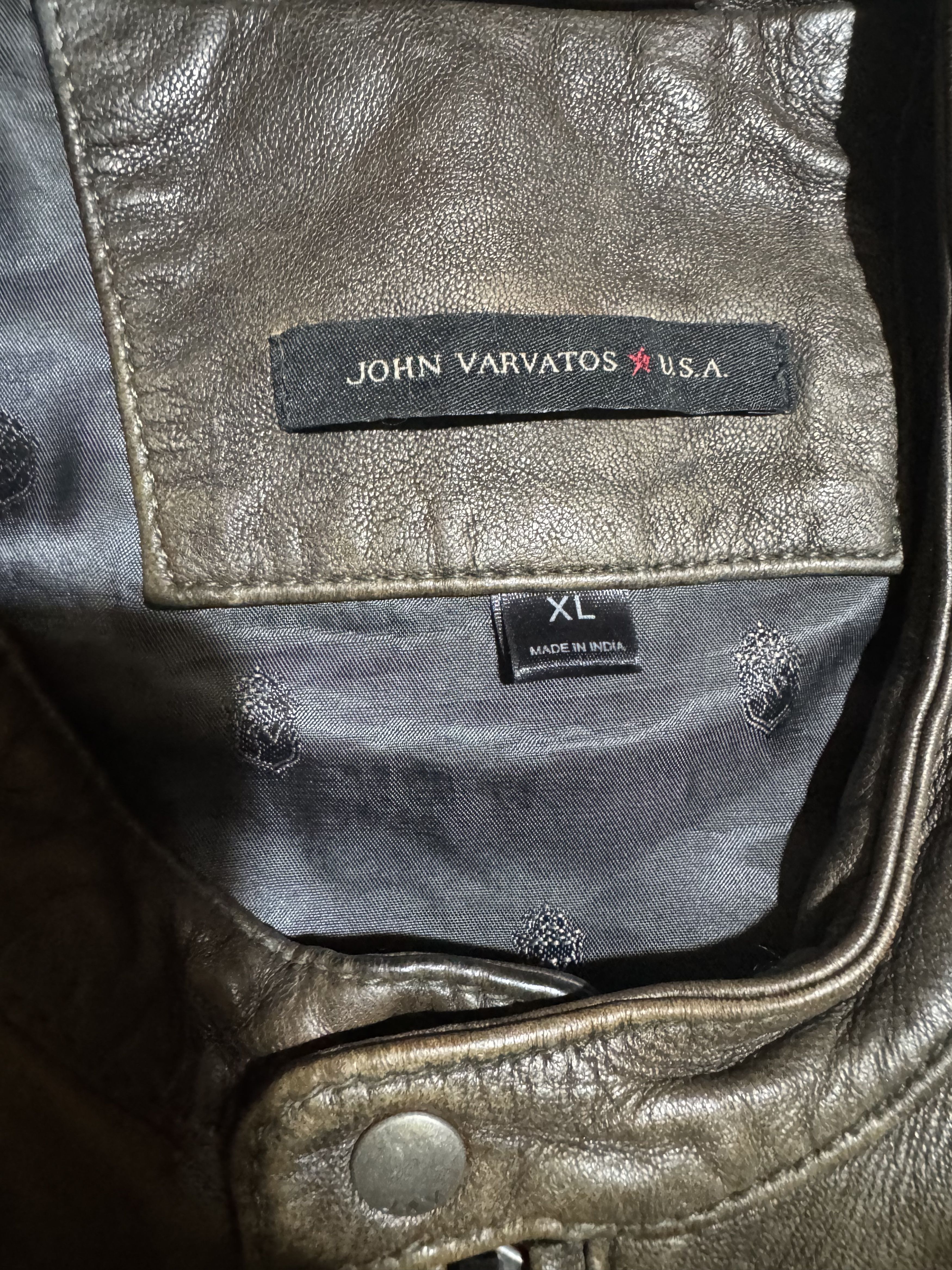 John Varvatos last price John Varvatos Leather jacket Size US L / EU 52-54 / 3 - 3 Thumbnail